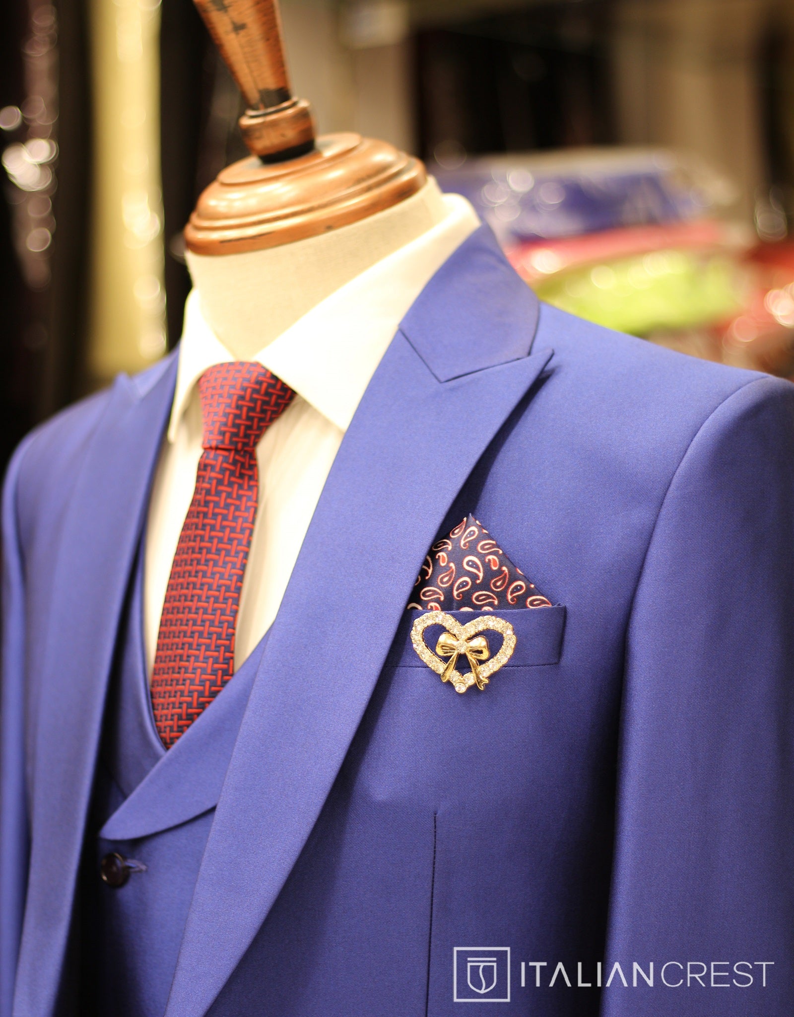 IC17640-3pc Peak Lapel Suits