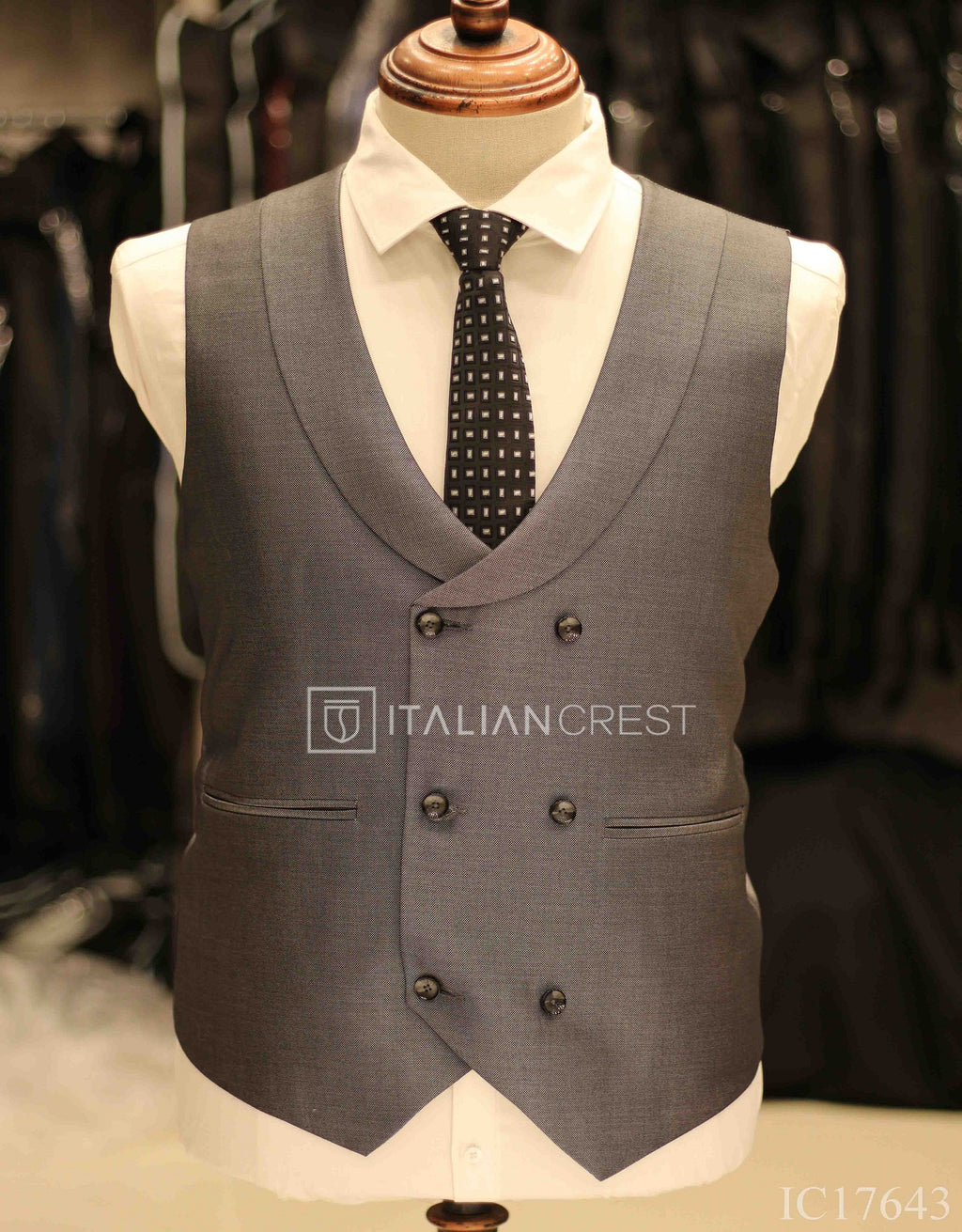 IC17643-3pc Peak Lapel Suits