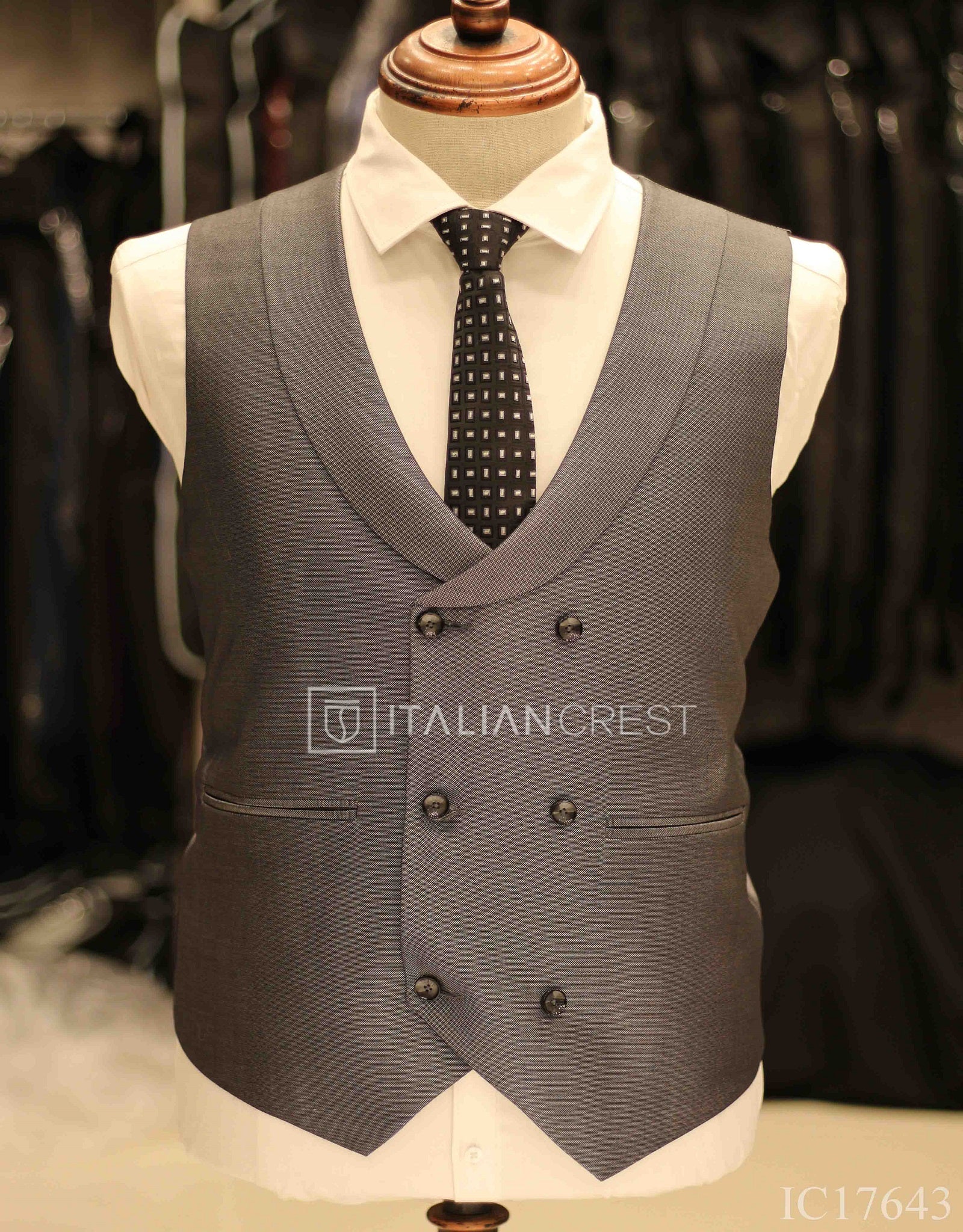 IC17643-3pc Peak Lapel Suits