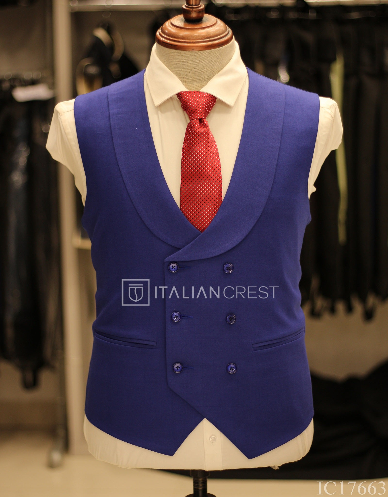 IC17663-3pc Peak Lapel Suits