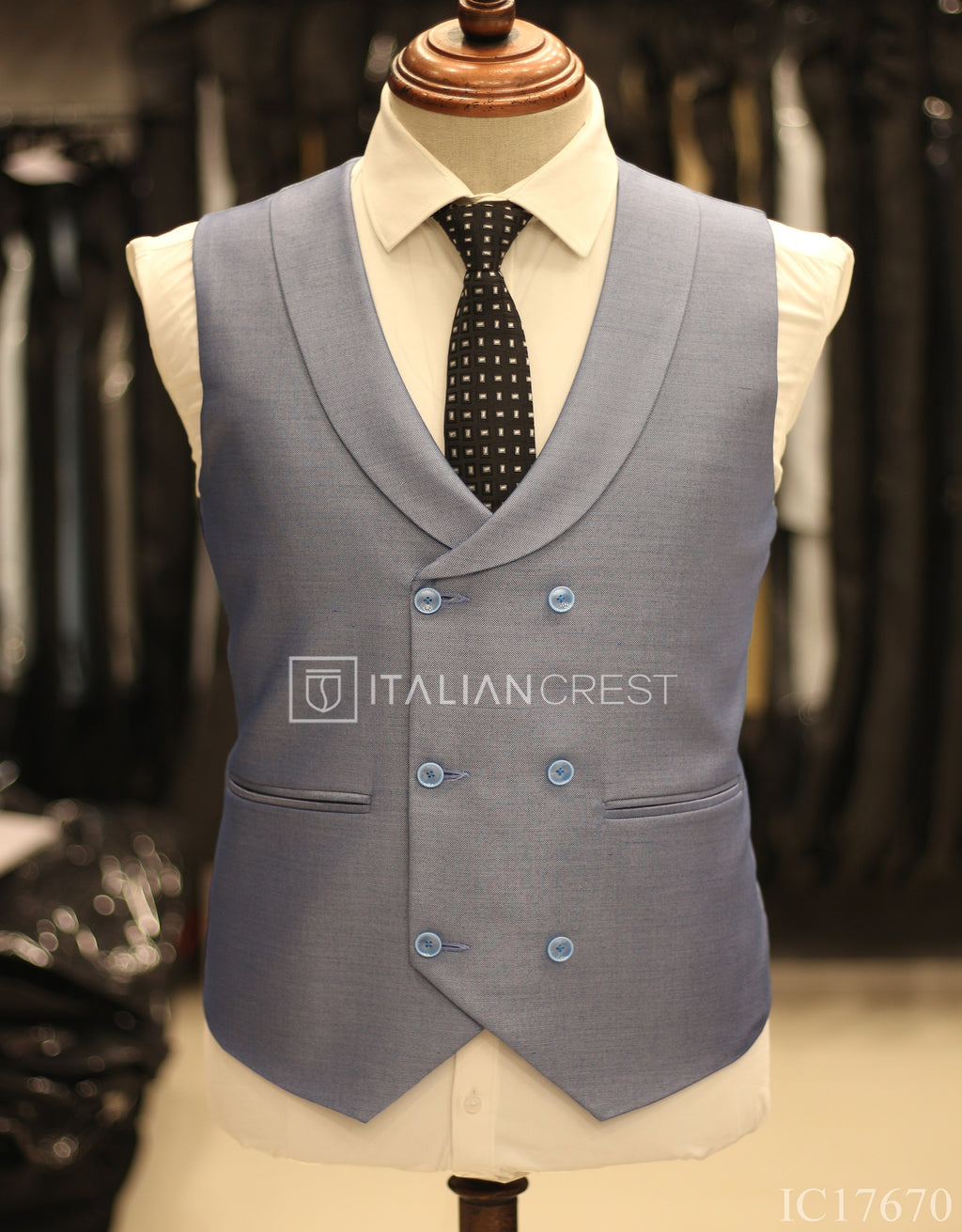 IC17670-3pc Peak Lapel Suits