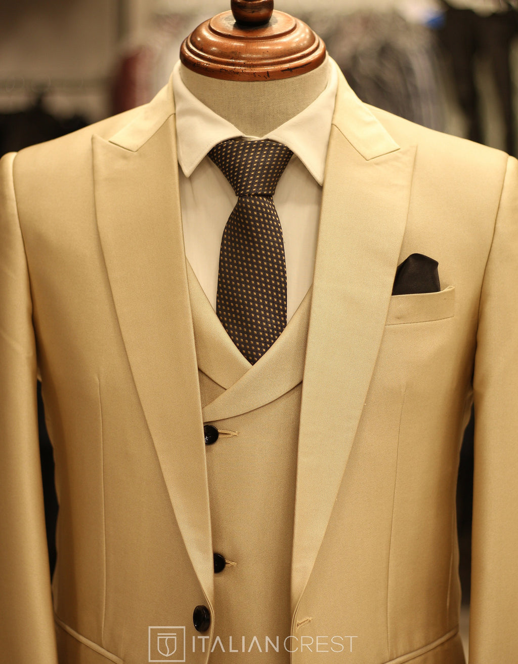 IC17671-3pc Peak Lapel Suits