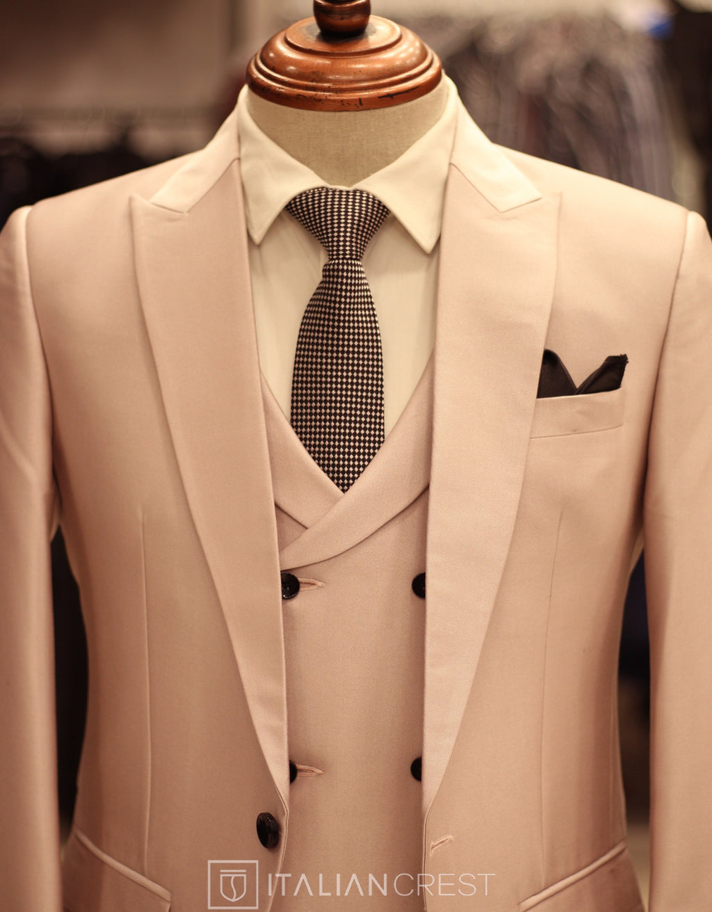 IC17674-3pc Peak Lapel Suits