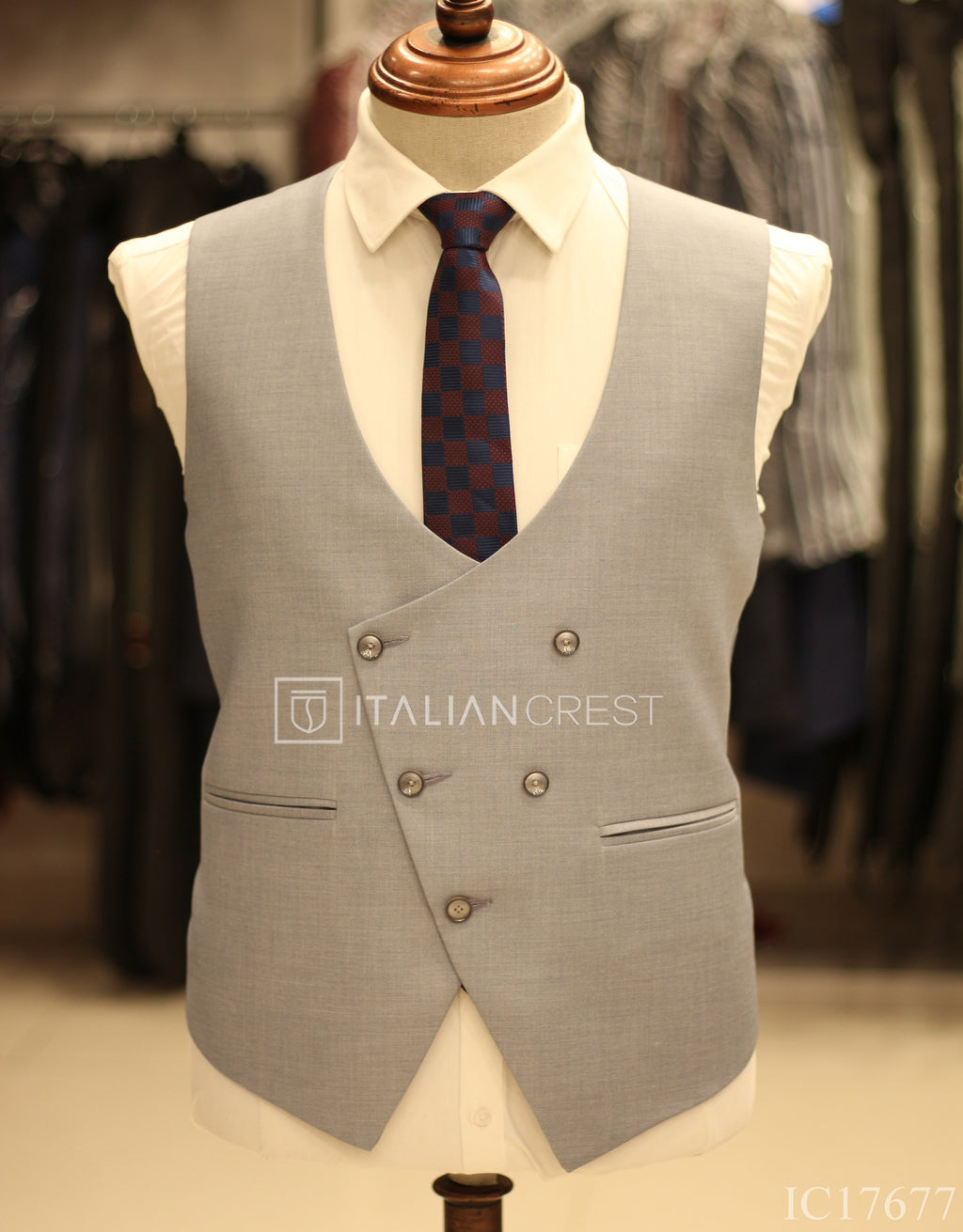 IC17677-3pc Peak Lapel Suits