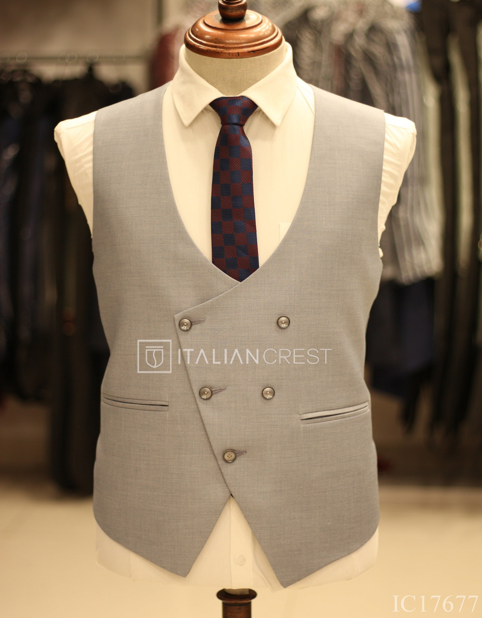 IC17677-3pc Peak Lapel Suits