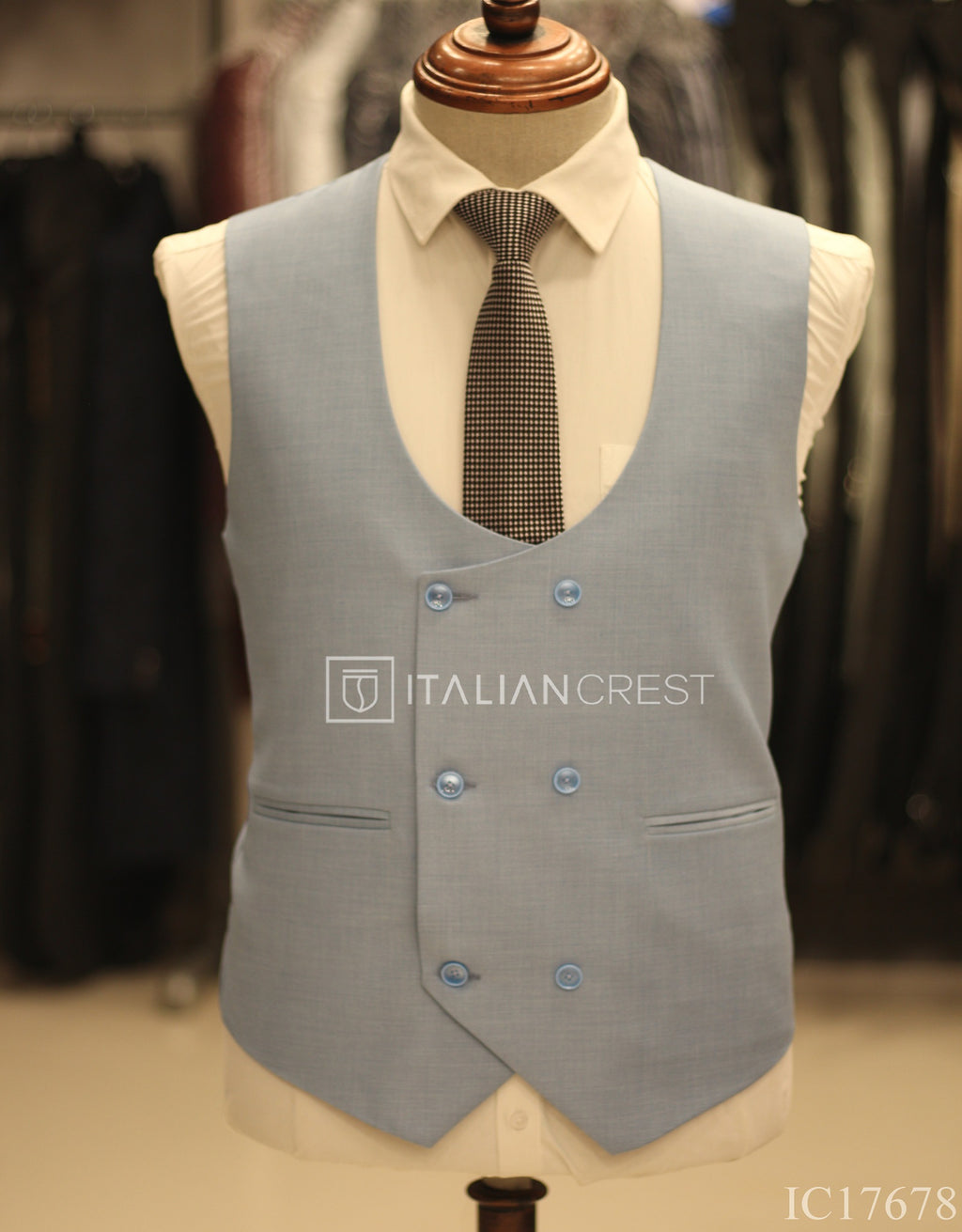 IC17678-3pc Peak Lapel Suits