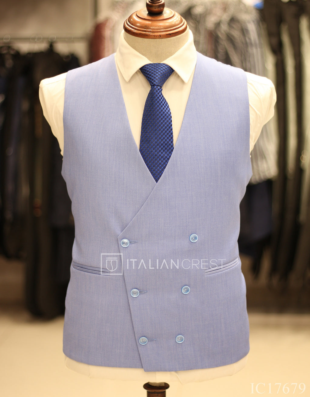 IC17679-3pc Peak Lapel Suits