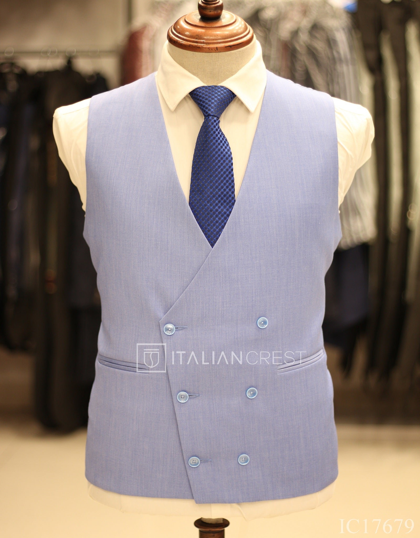 IC17679-3pc Peak Lapel Suits