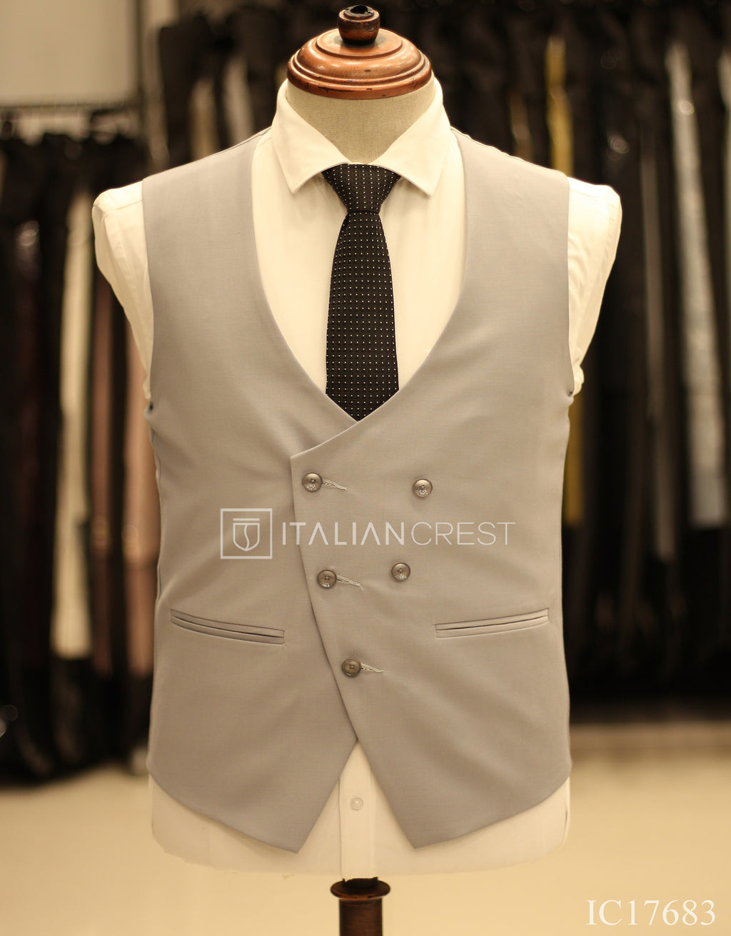 IC17683-3pc Peak Lapel Suits