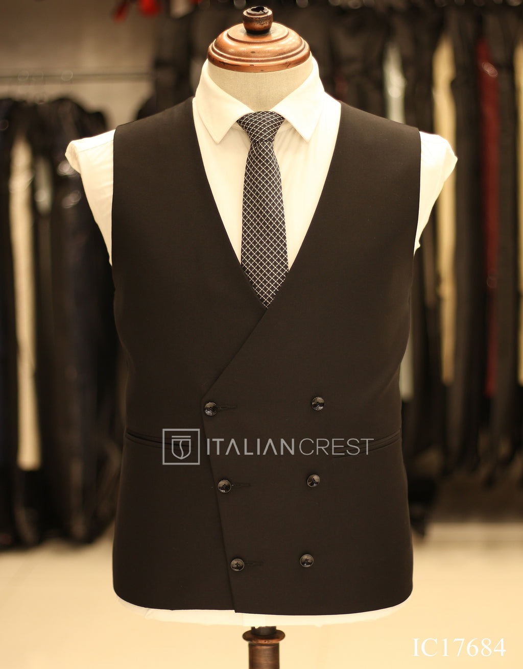 IC17684-3pc Peak Lapel Suits