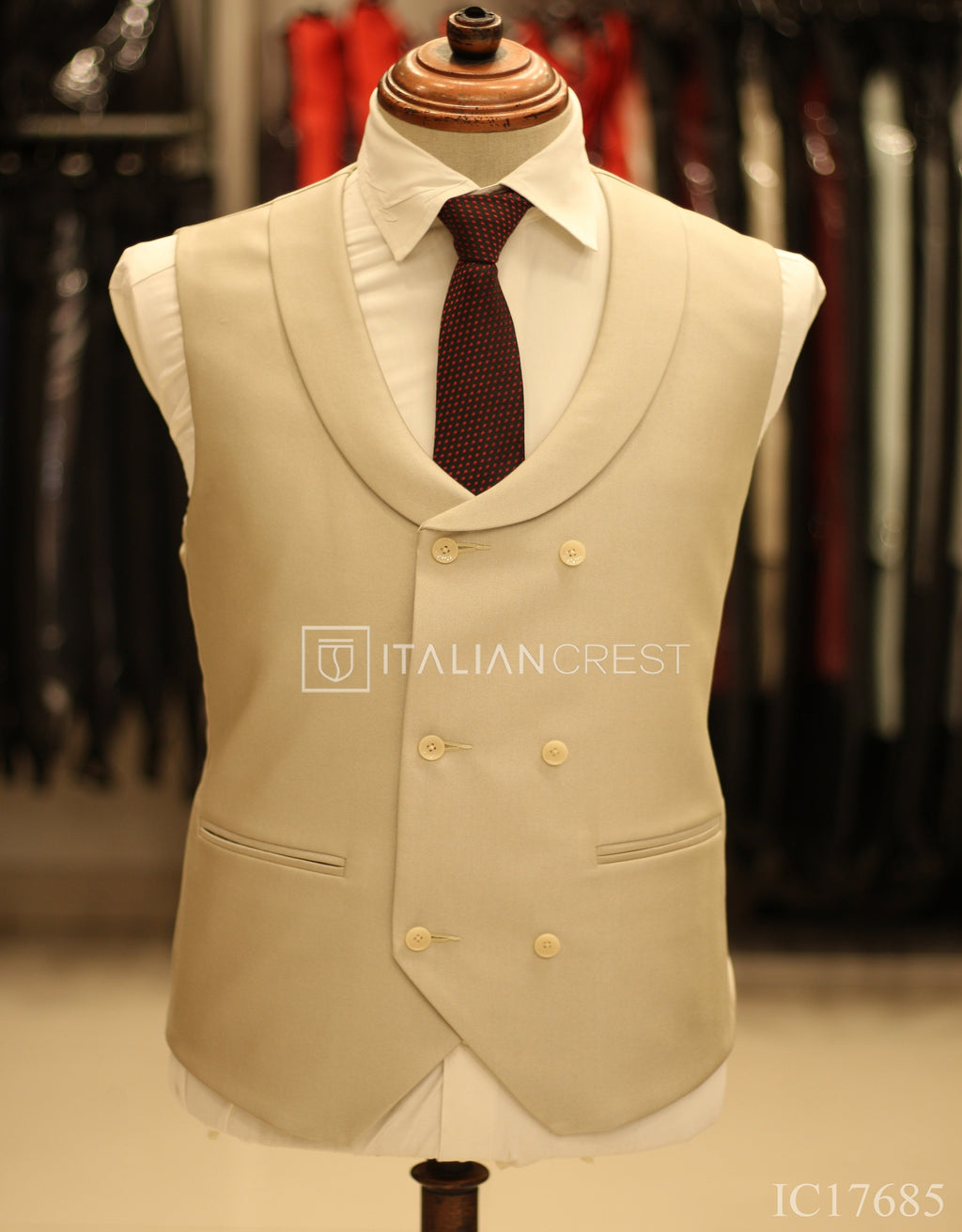 IC17685-3pc Peak Lapel Suits