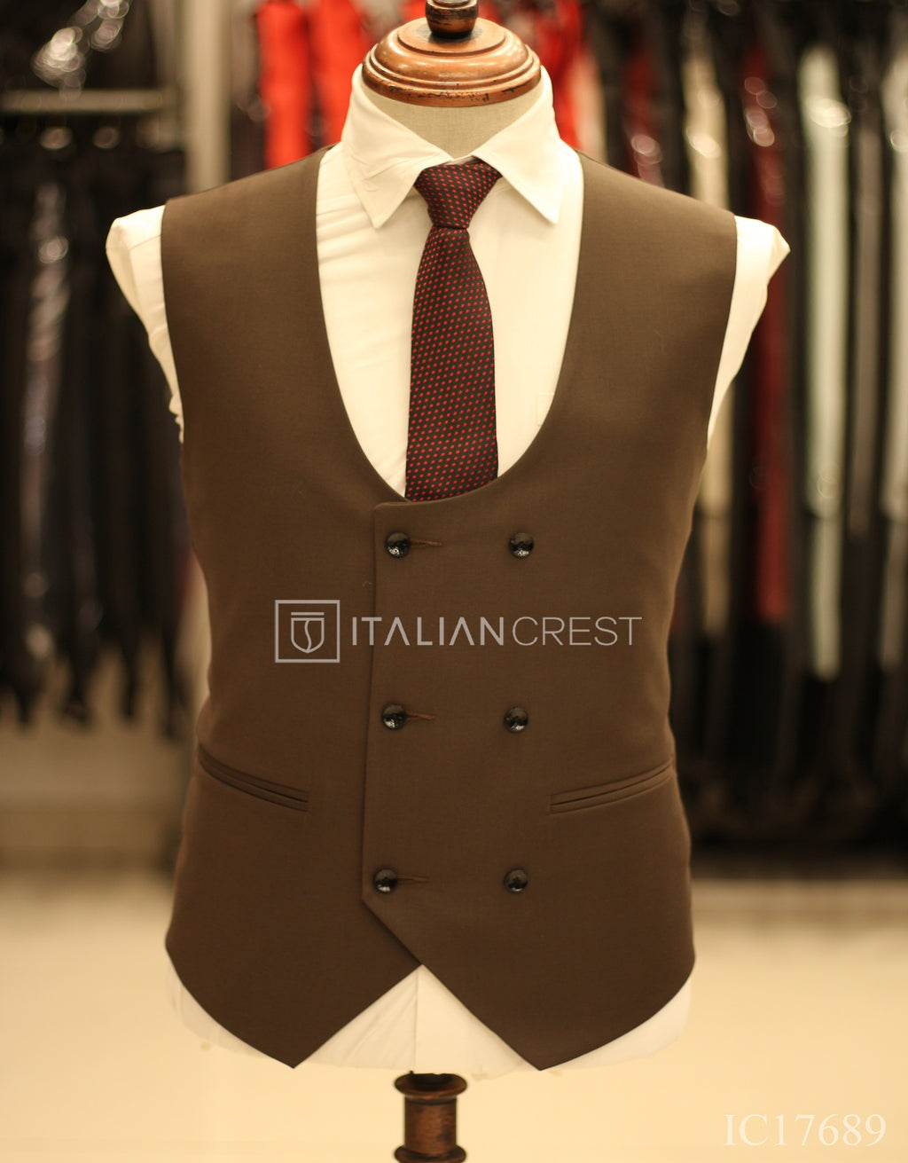 IC17689-3pc Peak Lapel Suits