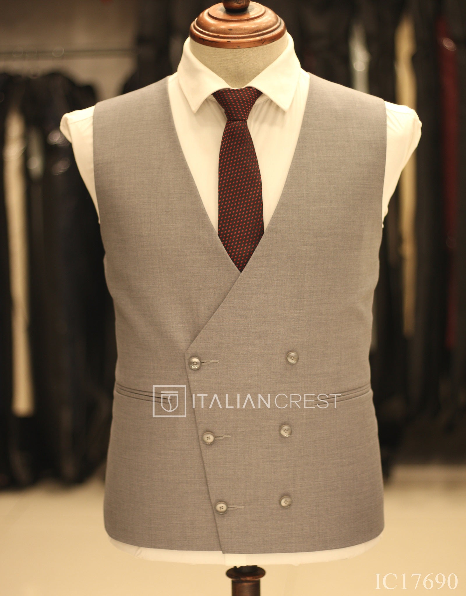 IC17690-3pc Peak Lapel Suits