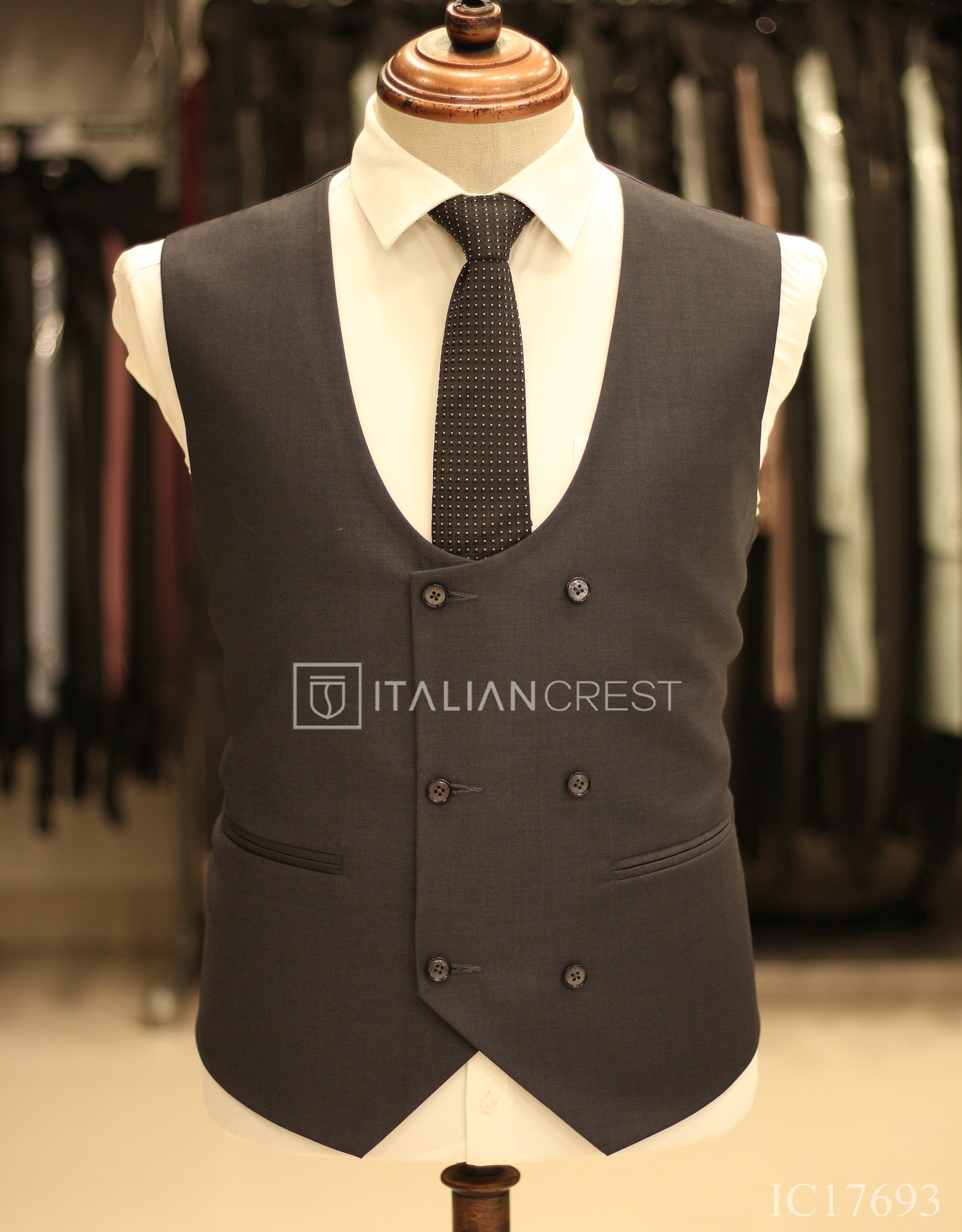 IC17693-3pc Peak Lapel Suits