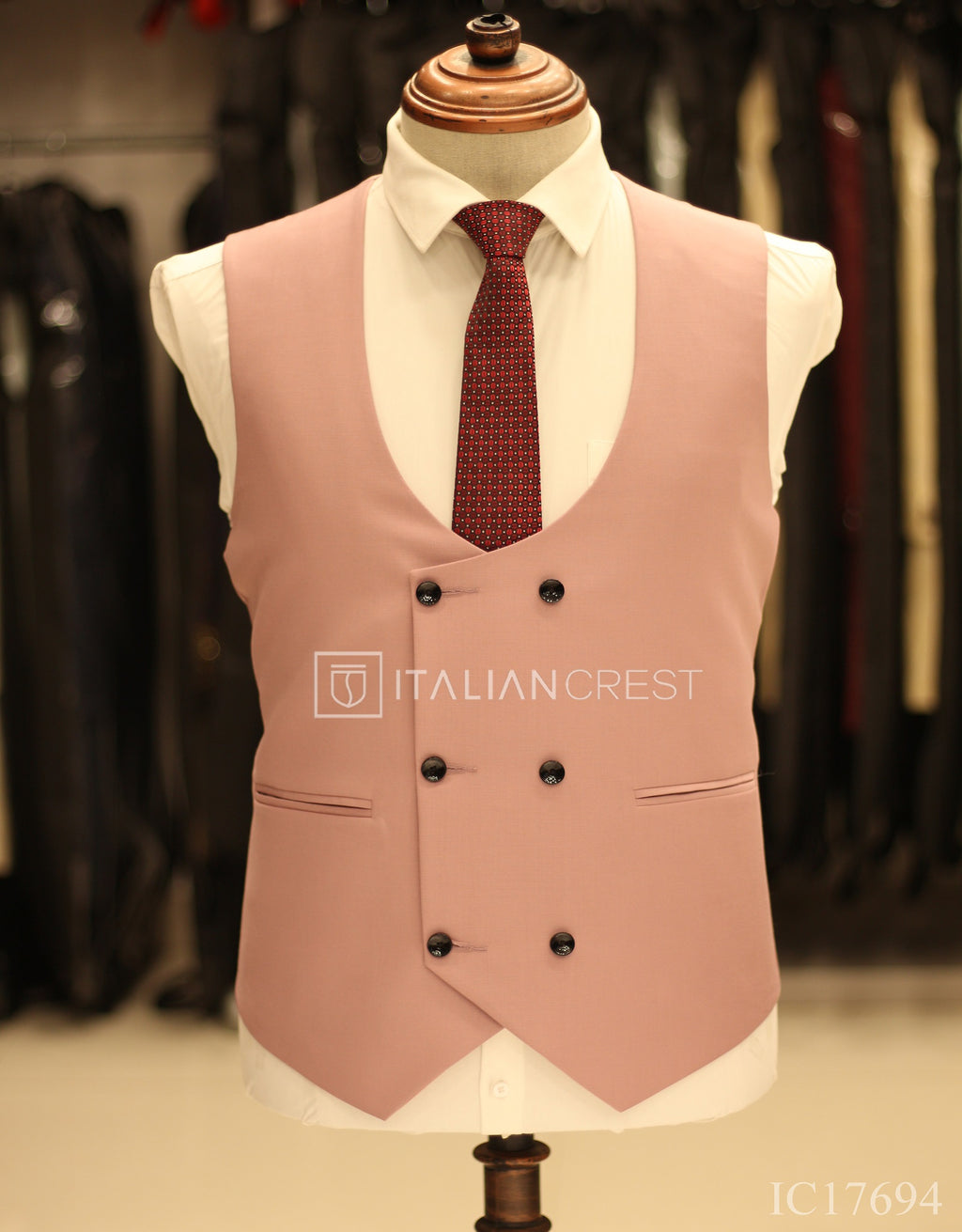 IC17694-3pc Peak Lapel Suits