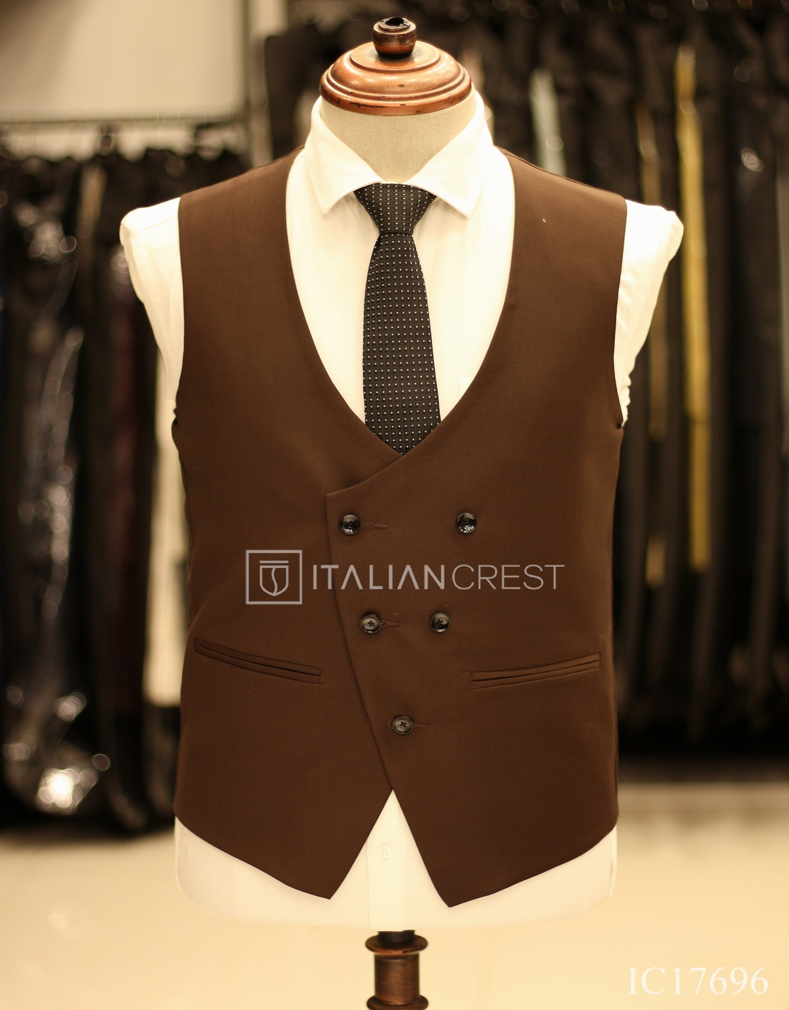 IC17696-3pc Peak Lapel Suits