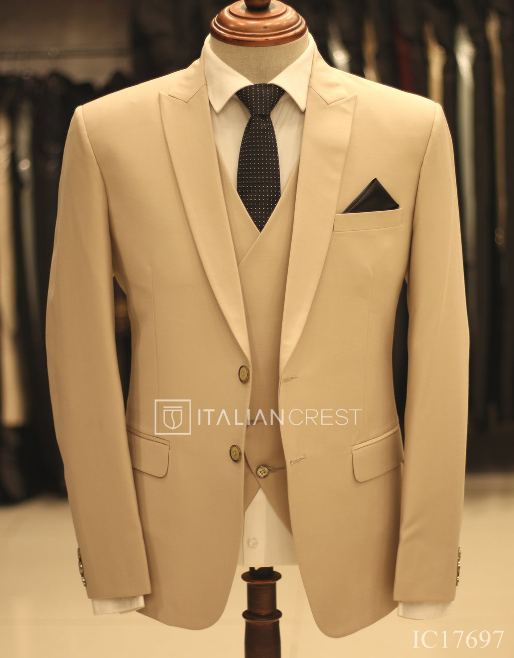 IC17697-3pc Peak Lapel Suits