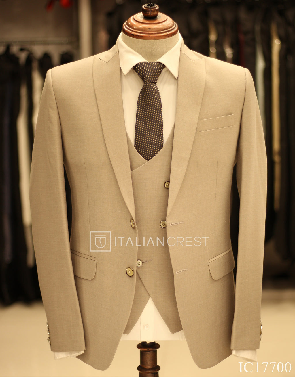 IC17700-3pc Peak Lapel Suits