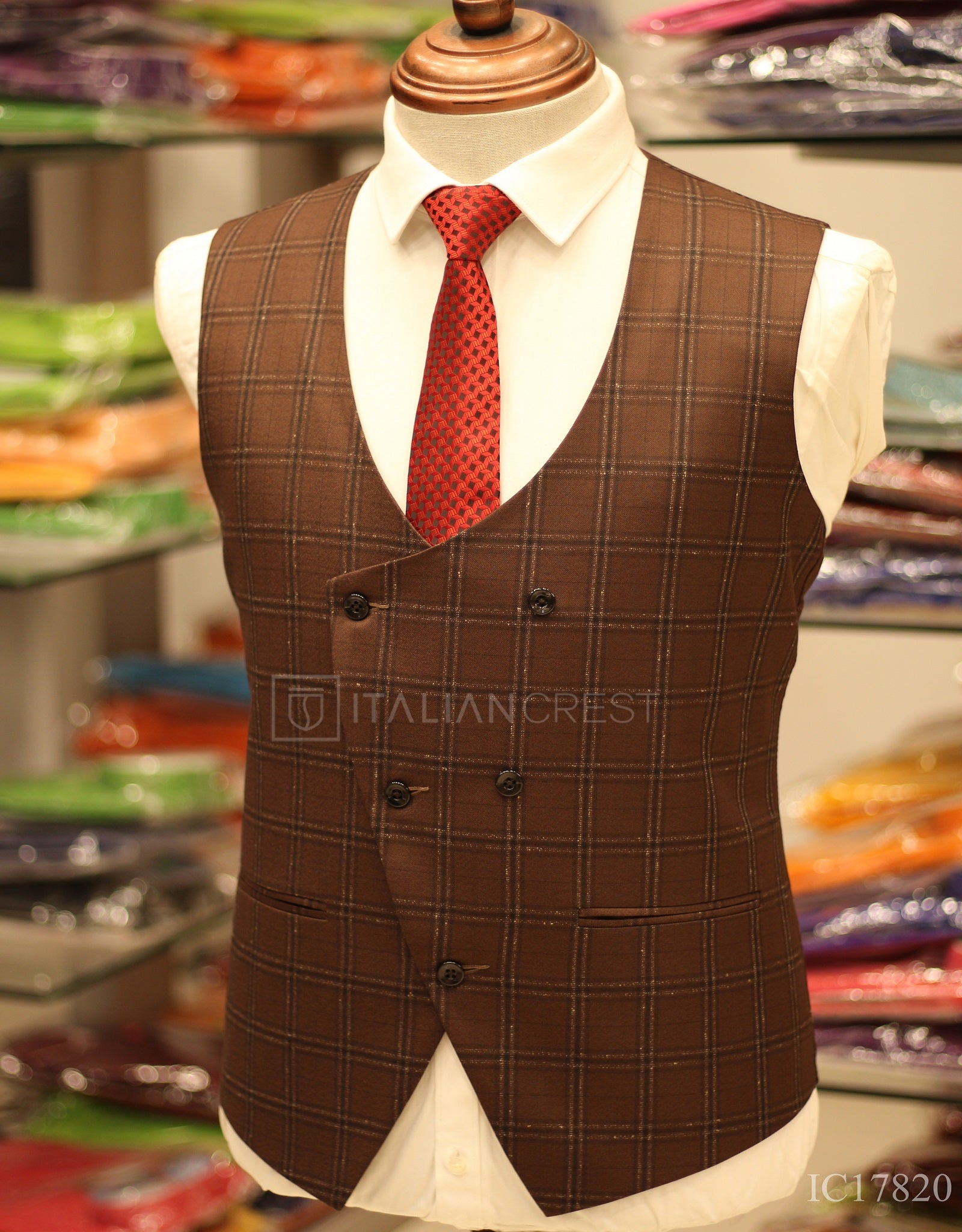 IC17820-3pc Peak Lapel Suits