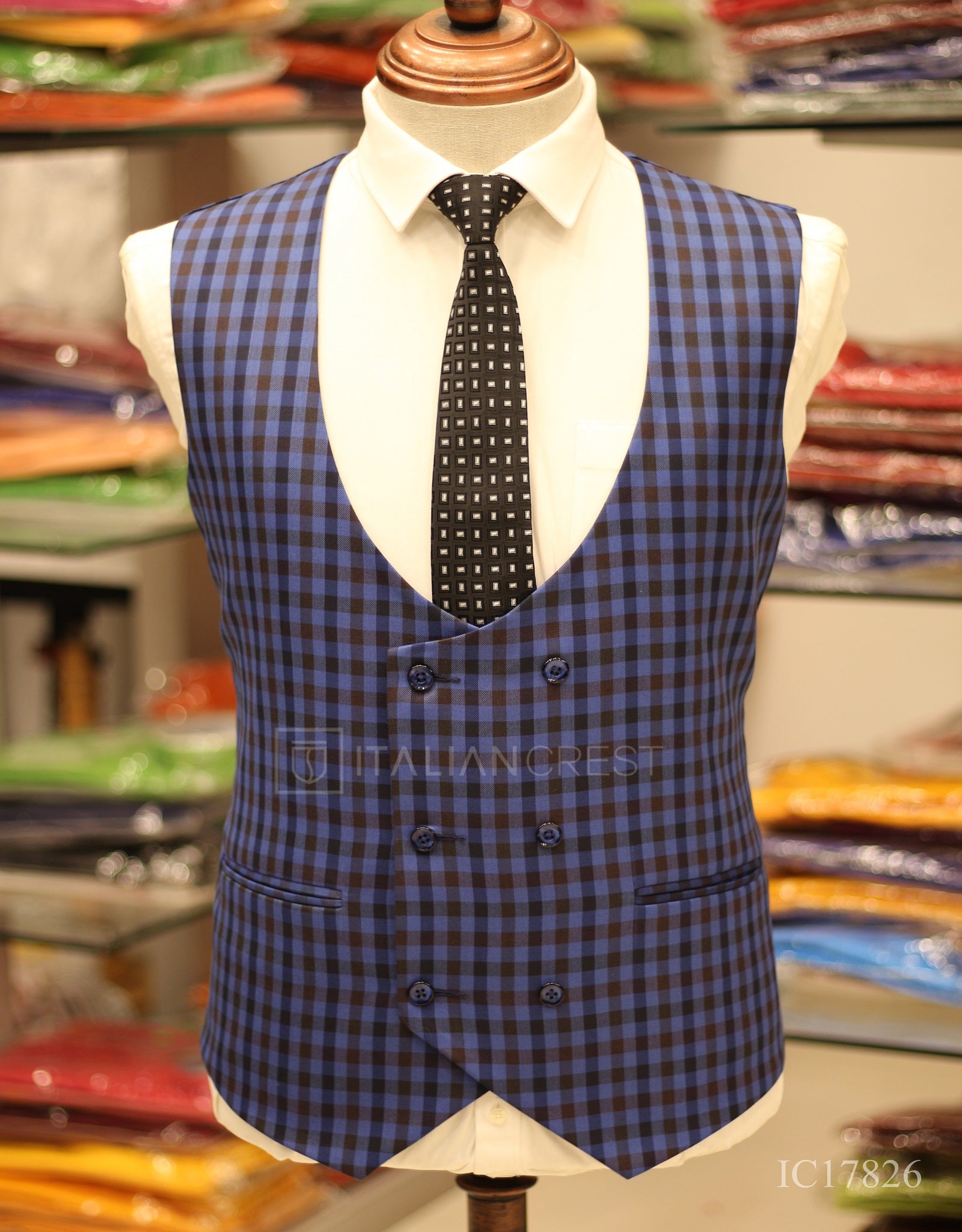 IC17826-3pc Peak Lapel Suits