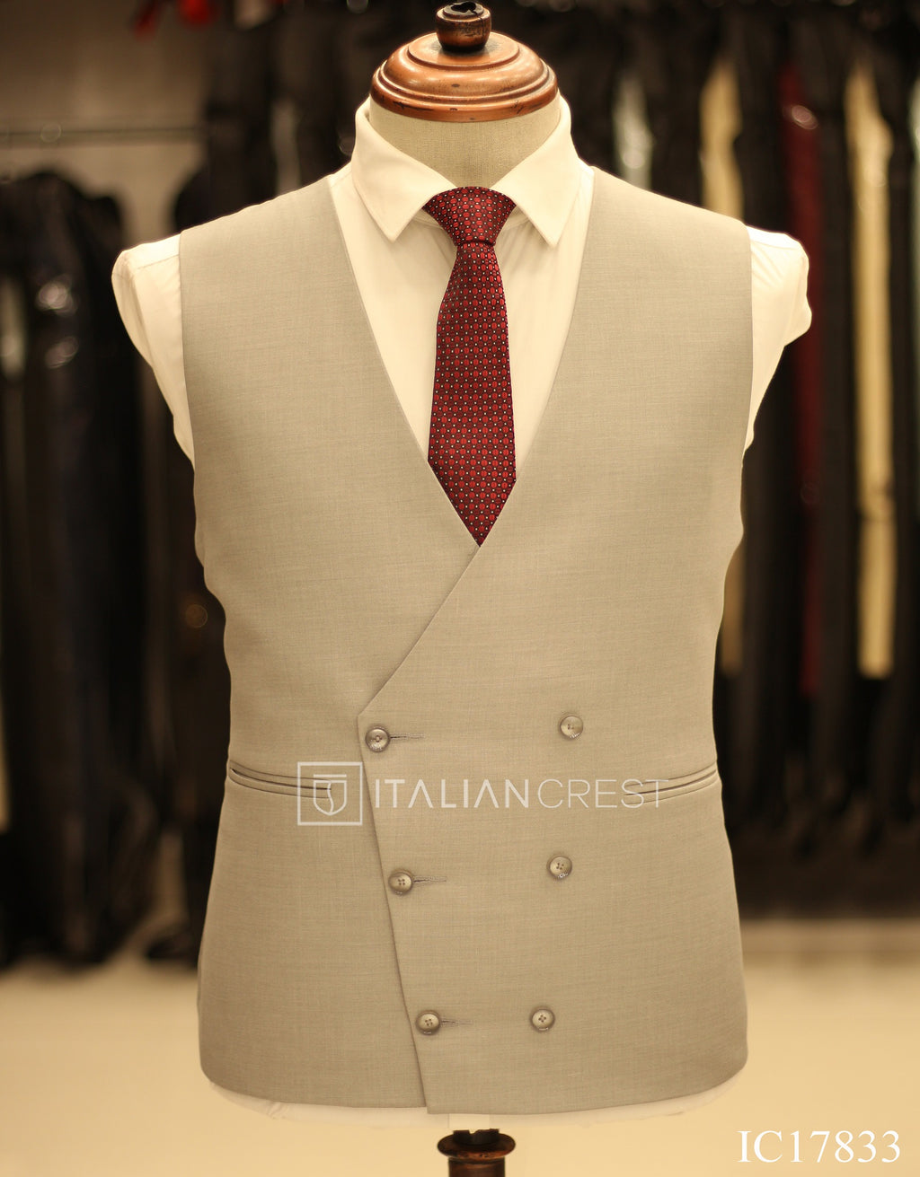 IC17833-3pc Peak Lapel Suits