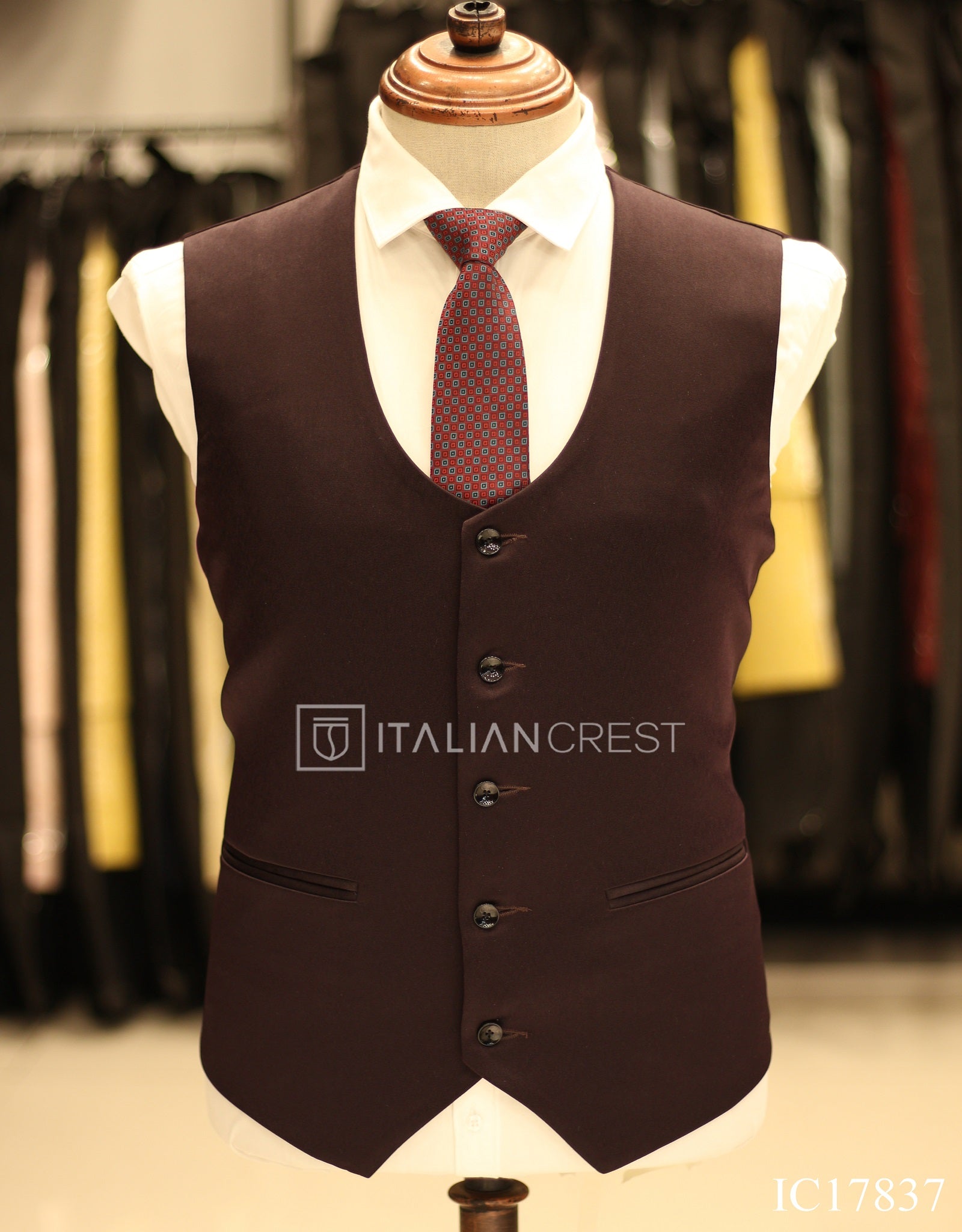 IC17837-3pc Peak Lapel Suits