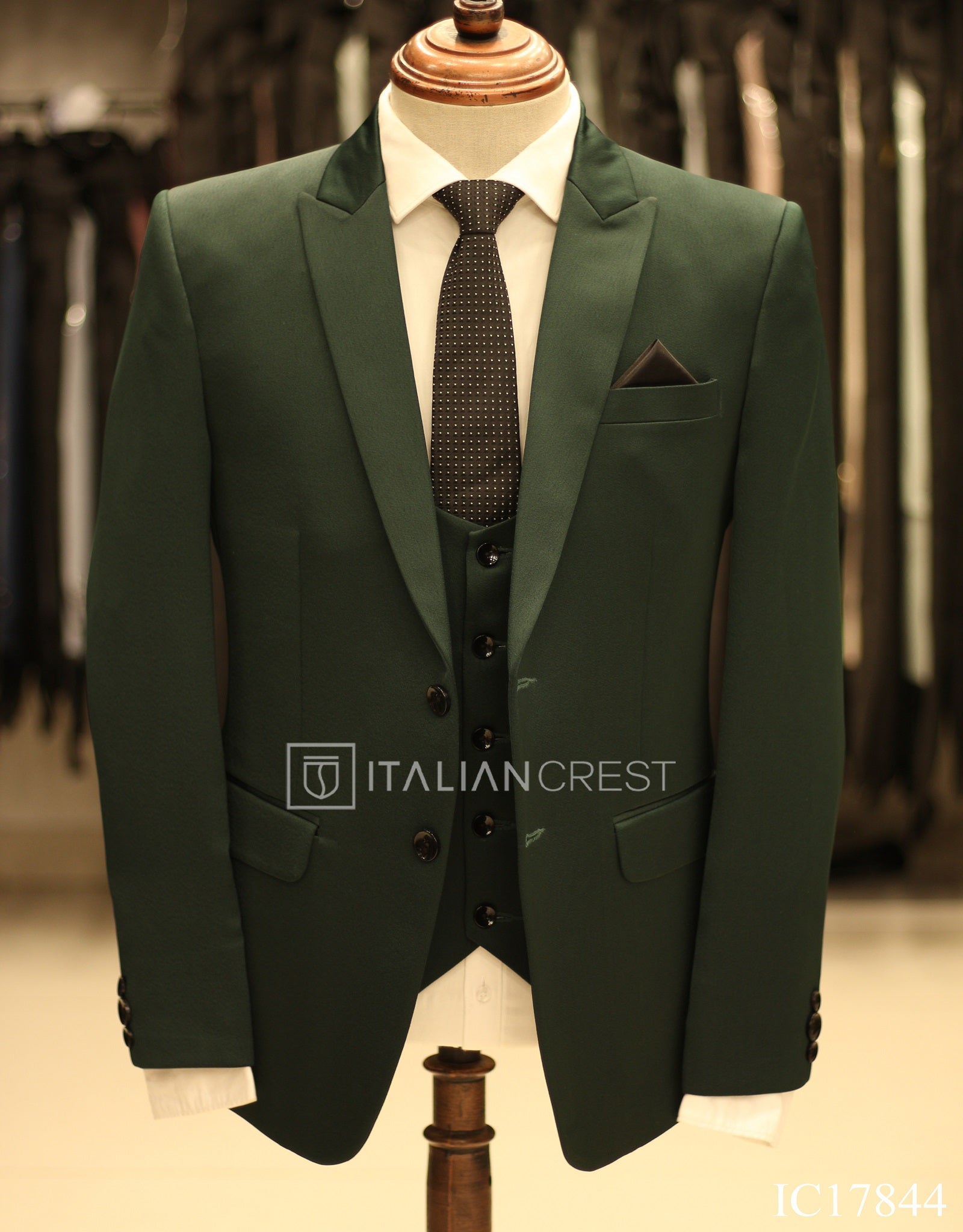 IC17844-3pc Peak Lapel Suits