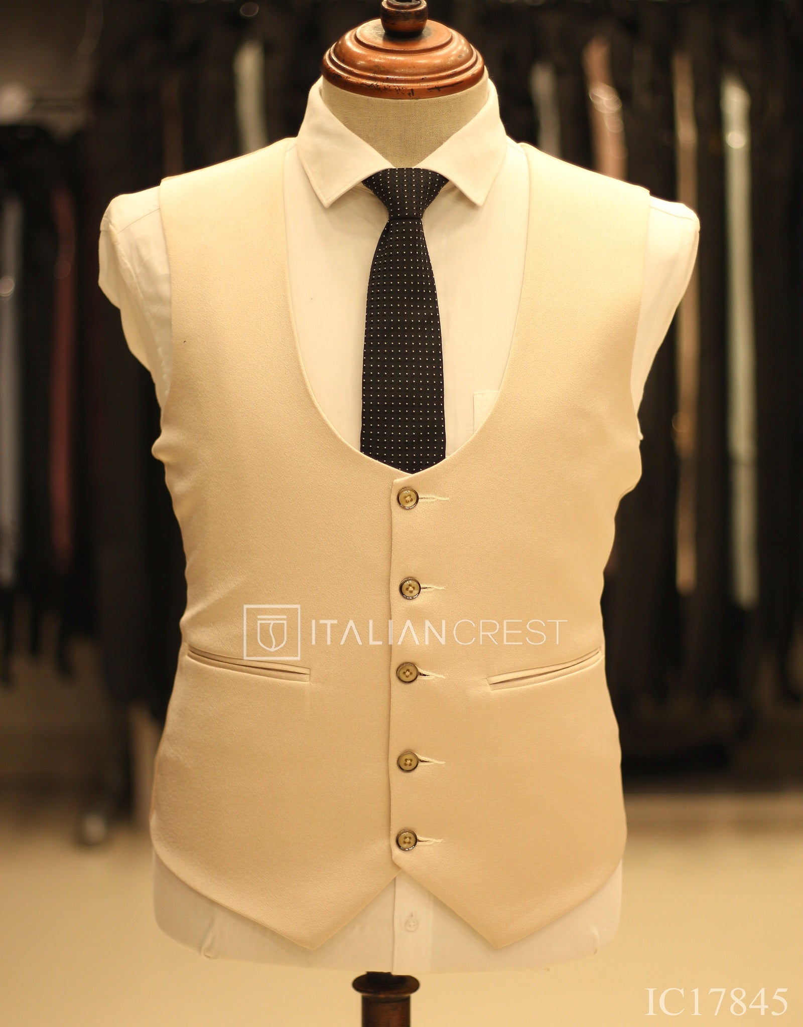 IC17845-3pc Peak Lapel Suits