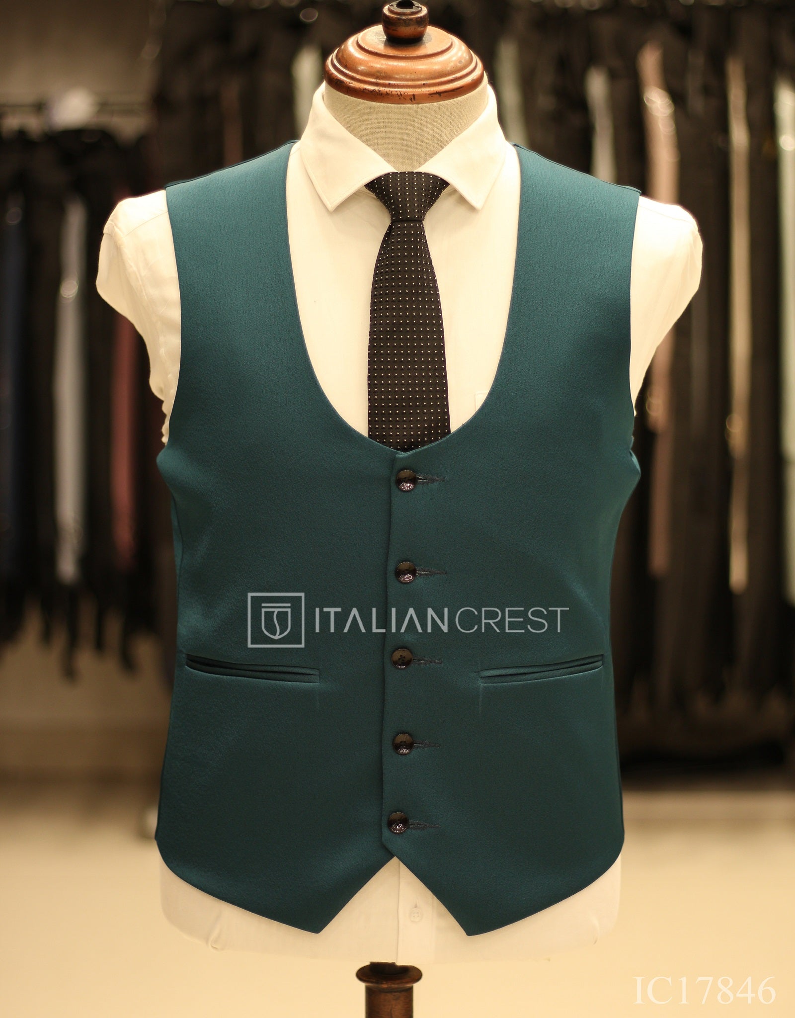 IC17846-3pc Peak Lapel Suits