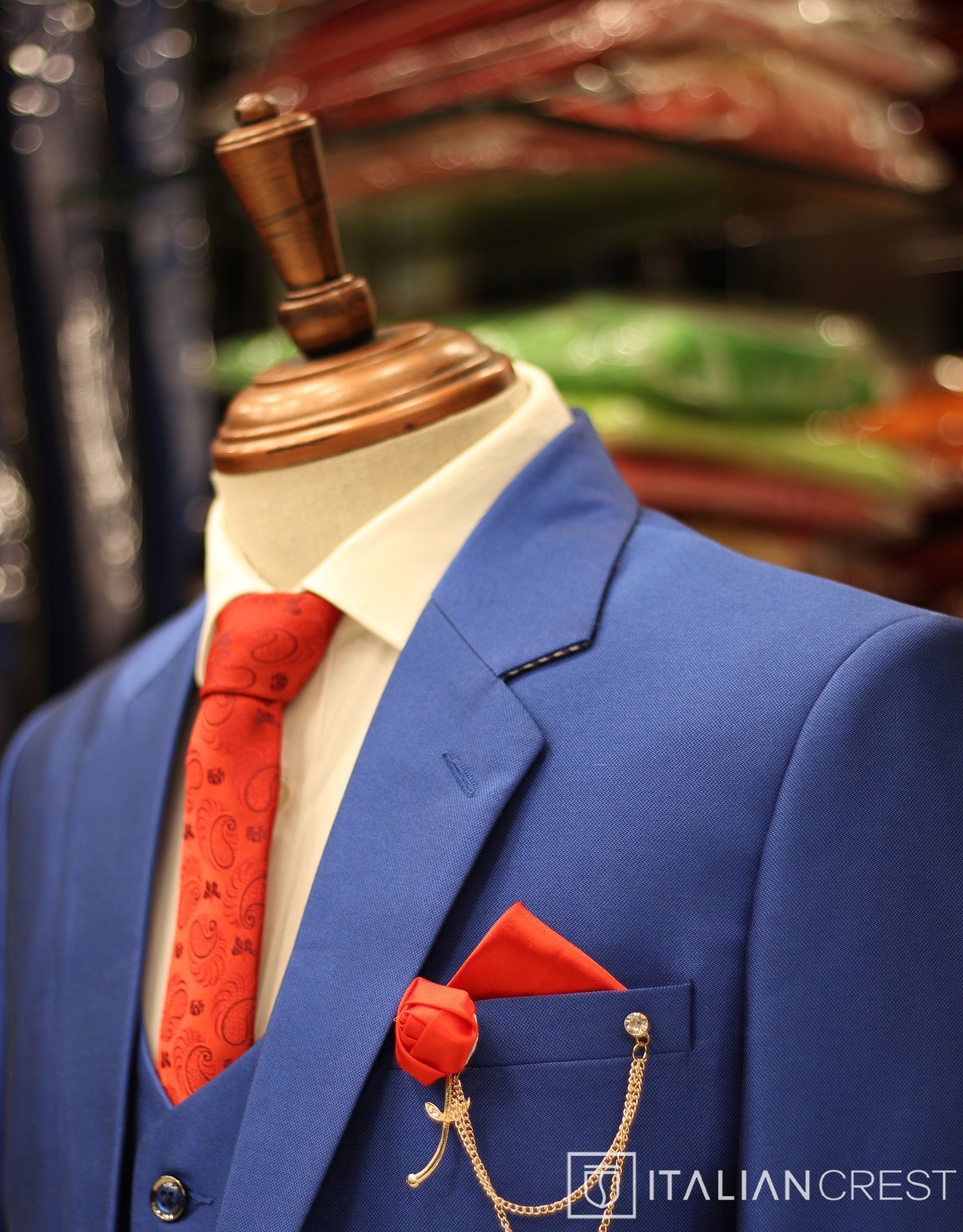 IC17939-3pc Notch Lapel Suits