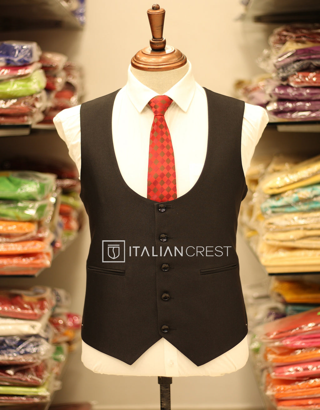 IC17943-3pc Notch Lapel Suits