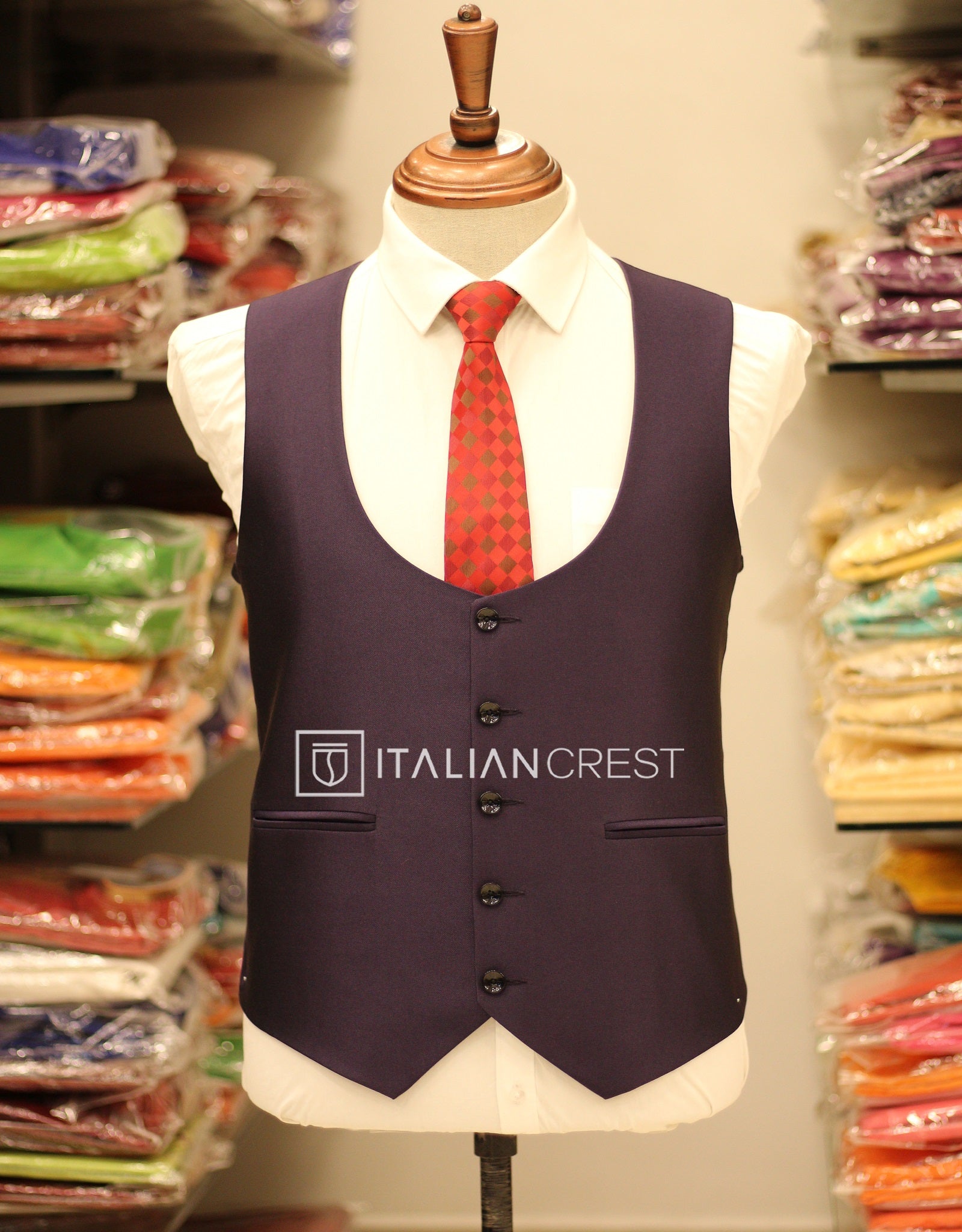 IC17946-3pc Notch Lapel Suits