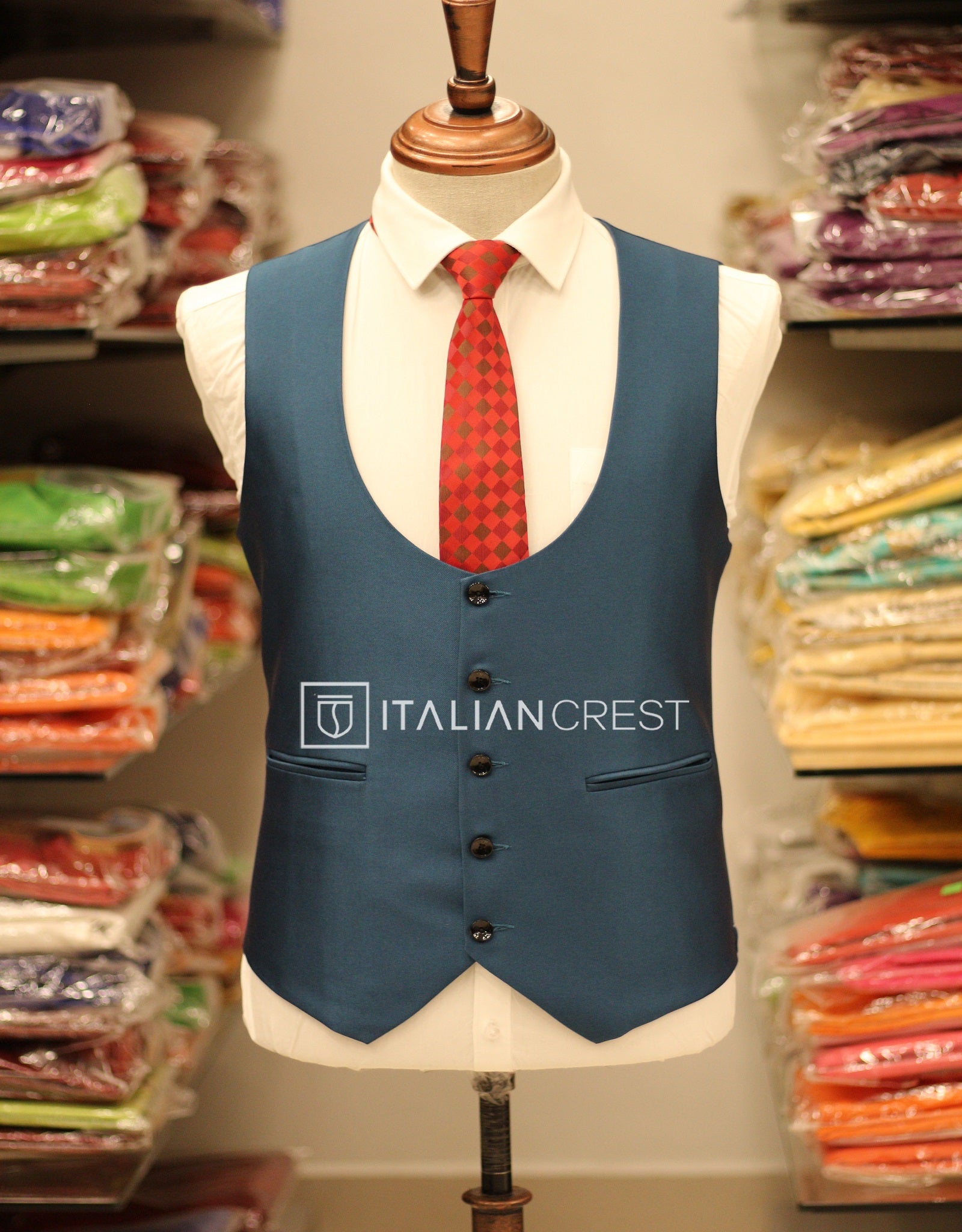 IC17947-3pc Notch Lapel Suits