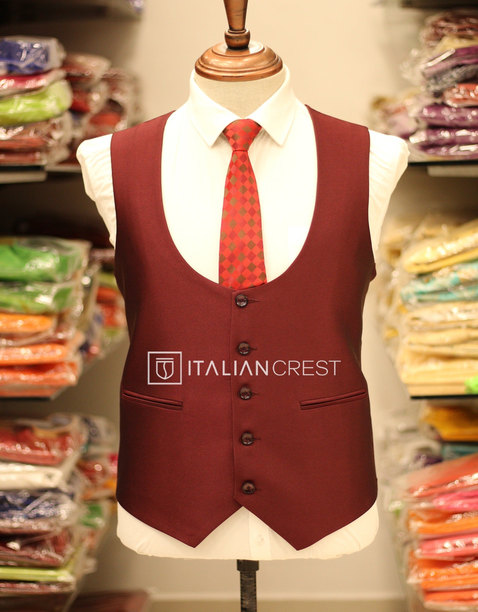 IC17948-3pc Notch Lapel Suits