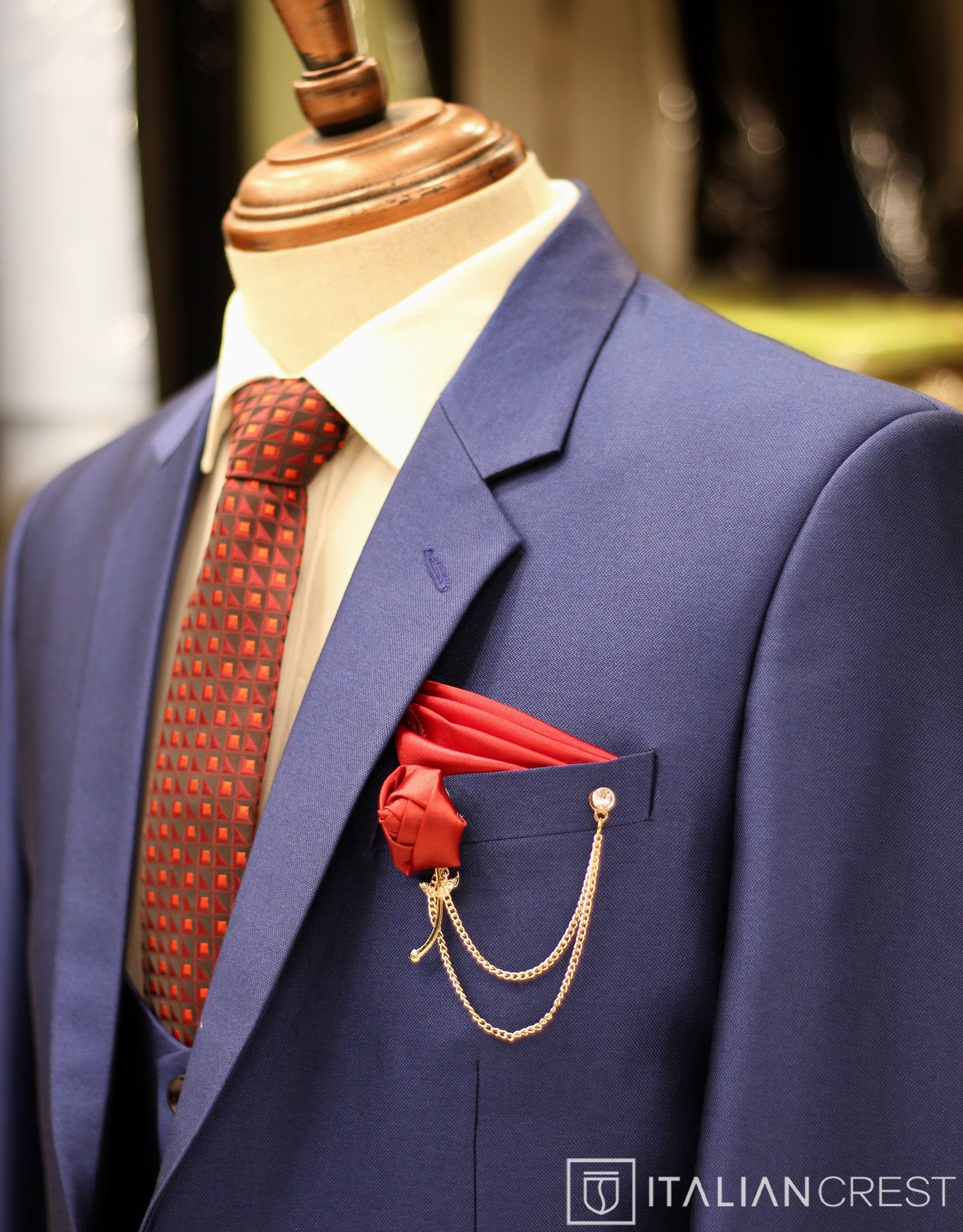 IC17949-3pc Notch Lapel Suits