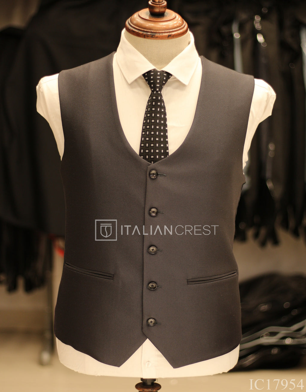 IC17954-3pc Notch Lapel Suits