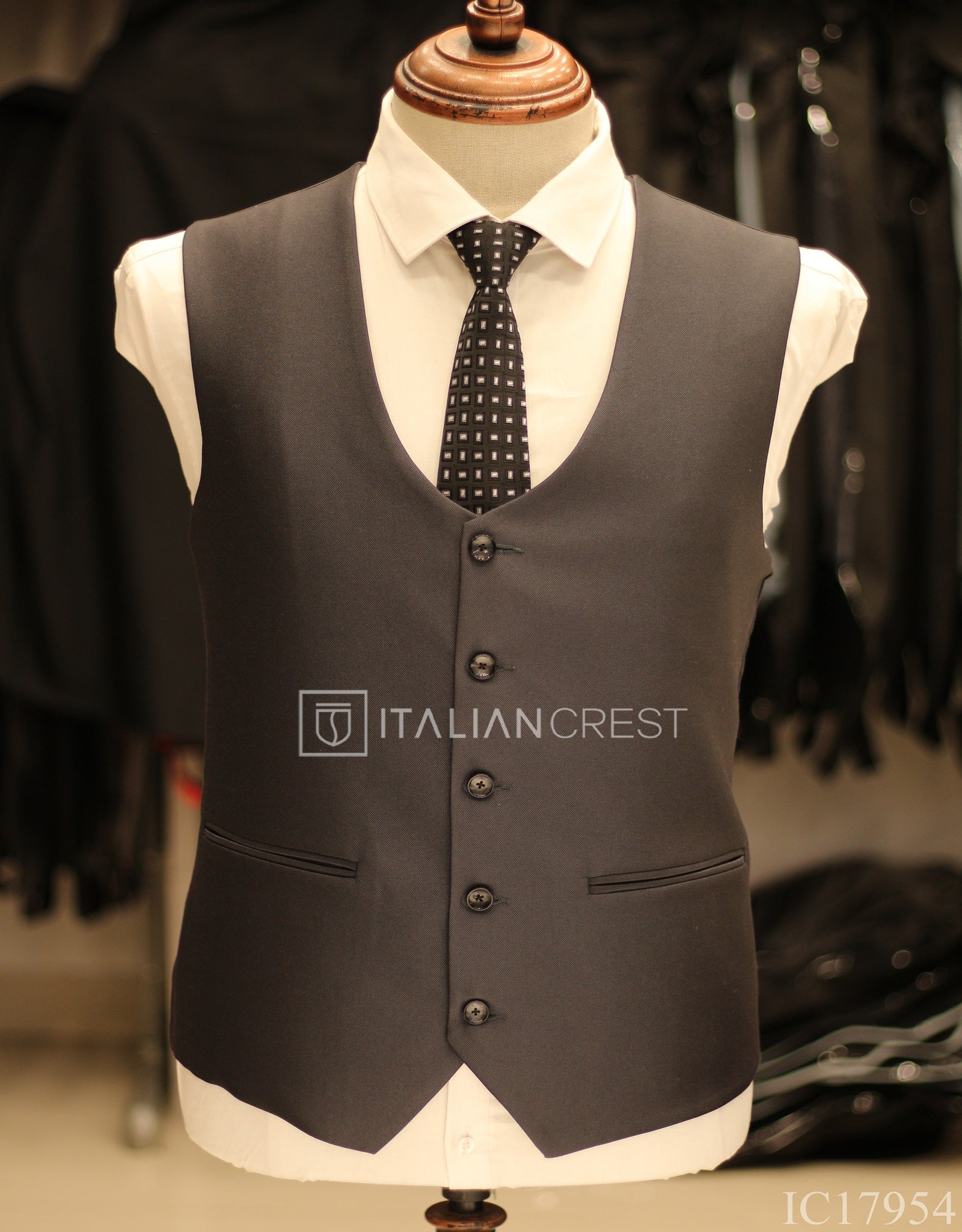 IC17954-3pc Notch Lapel Suits