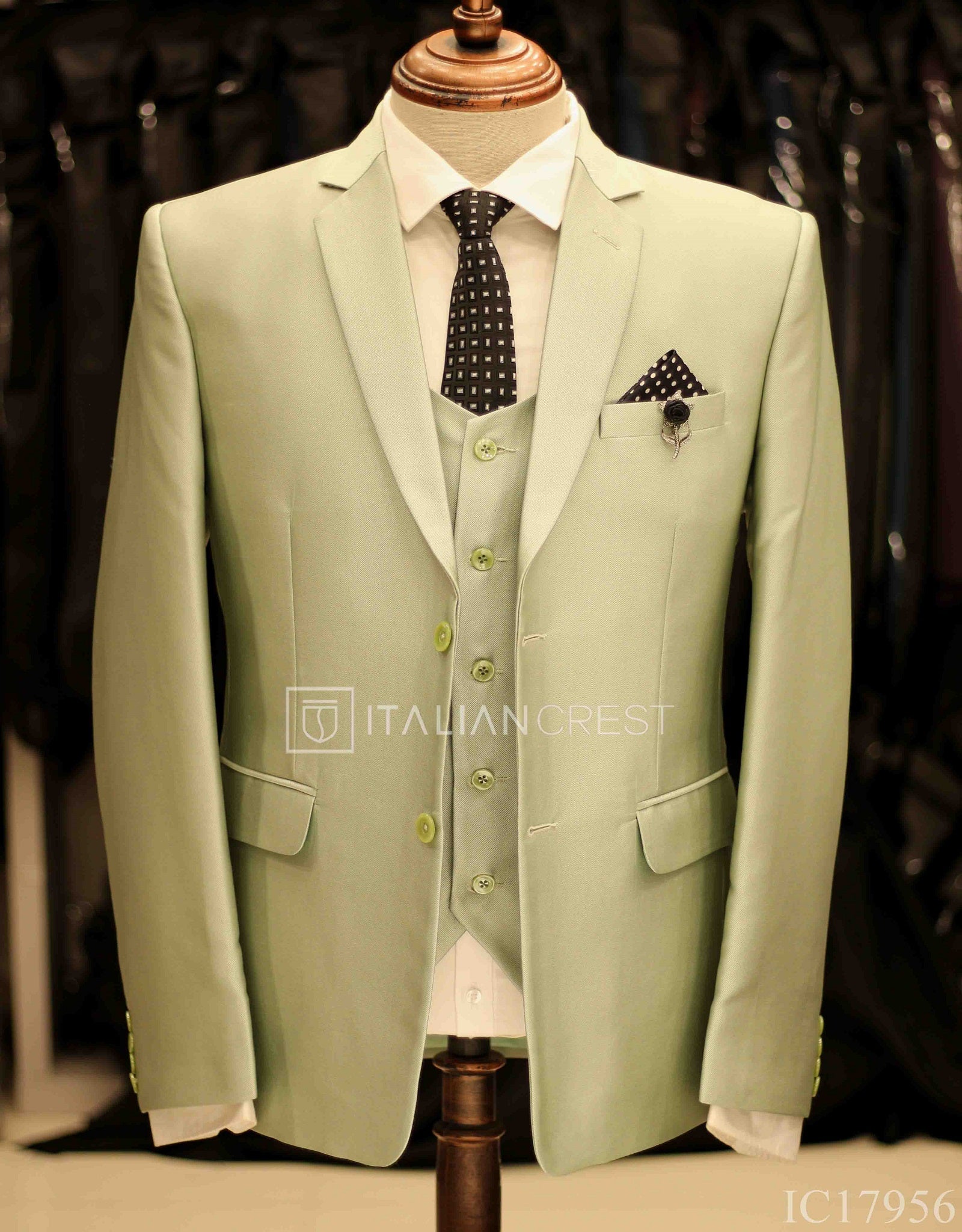 IC17956-3pc Notch Lapel Suits