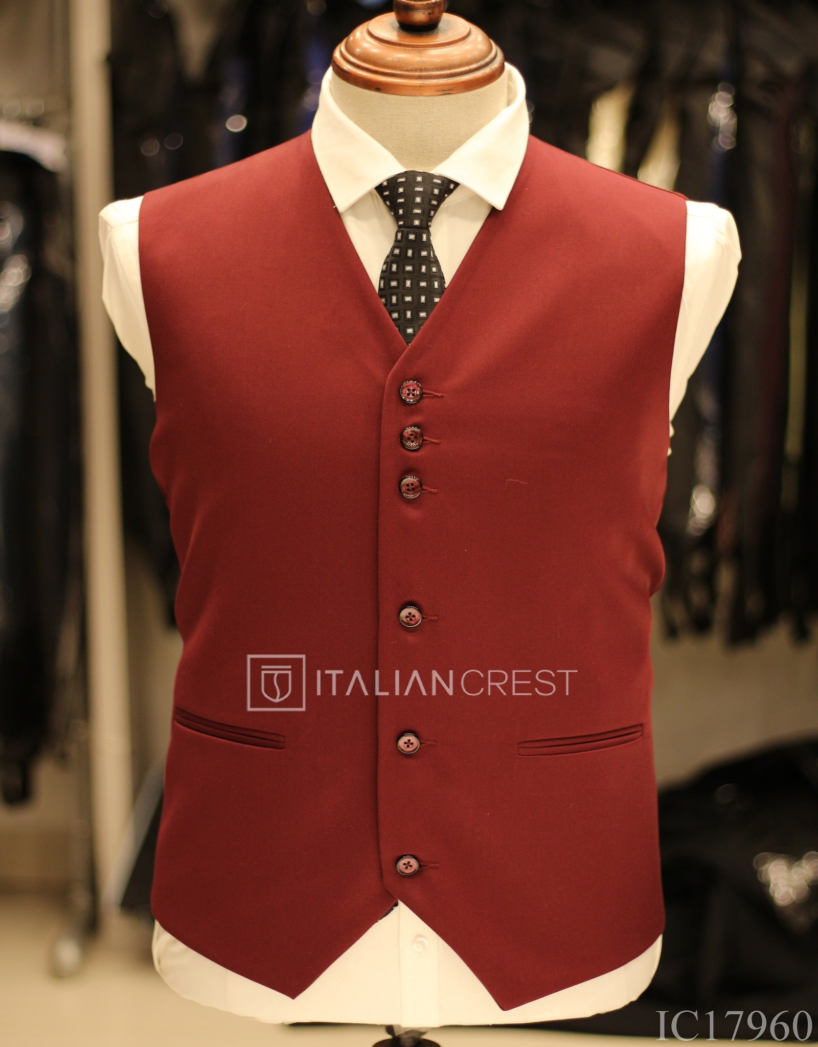 IC17960-3pc Notch Lapel Suits