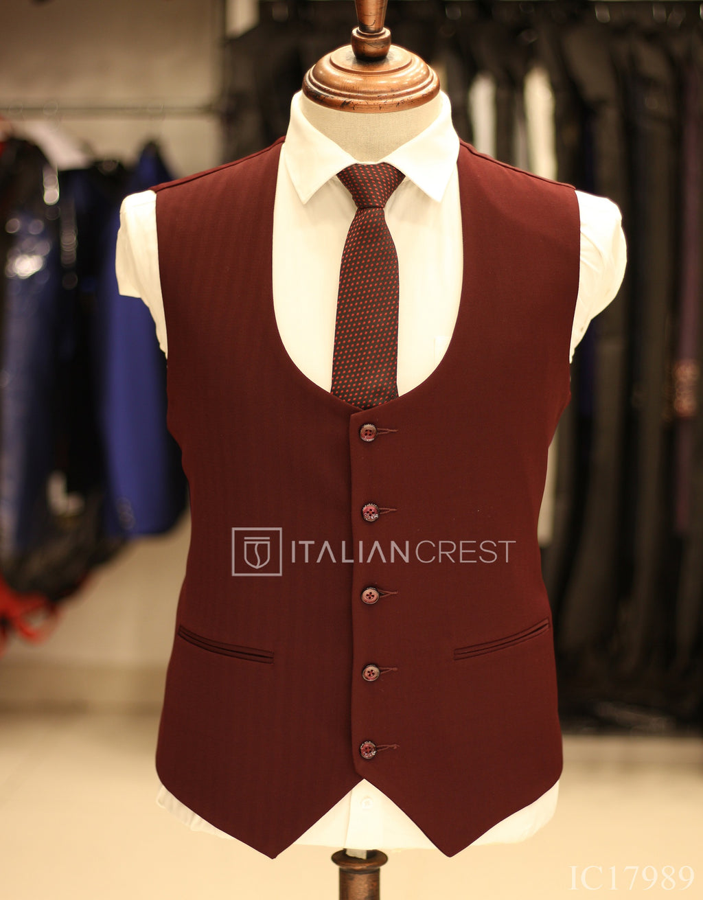 IC17989-3pc Notch Lapel Suits