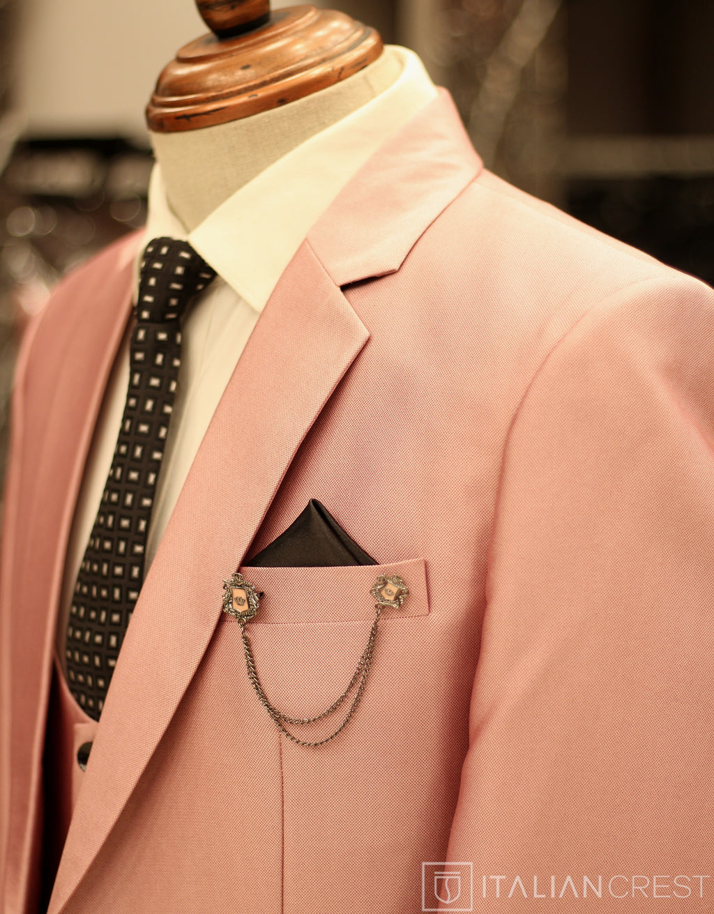 IC17997-3pc Notch Lapel Suits