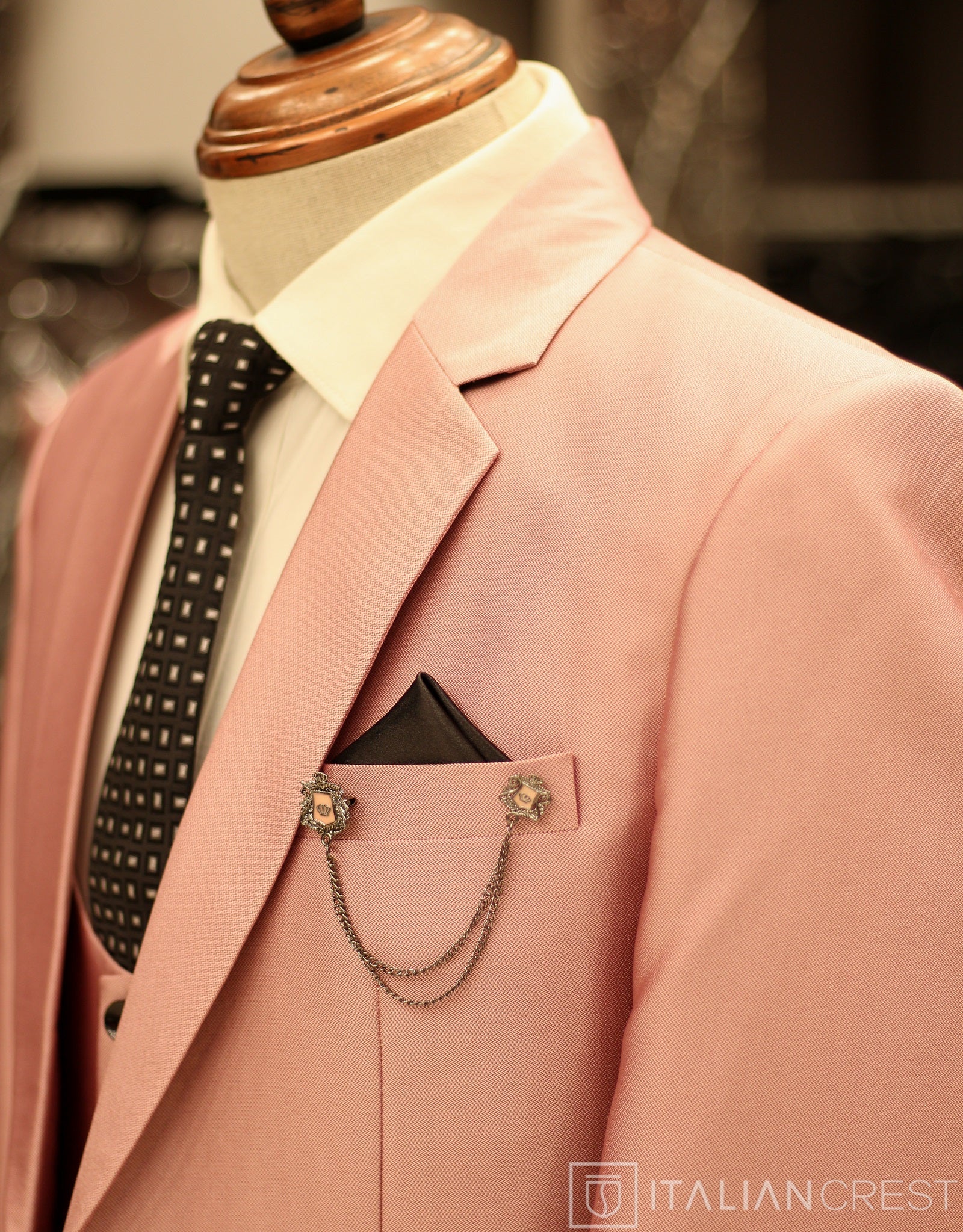 IC17997-3pc Notch Lapel Suits