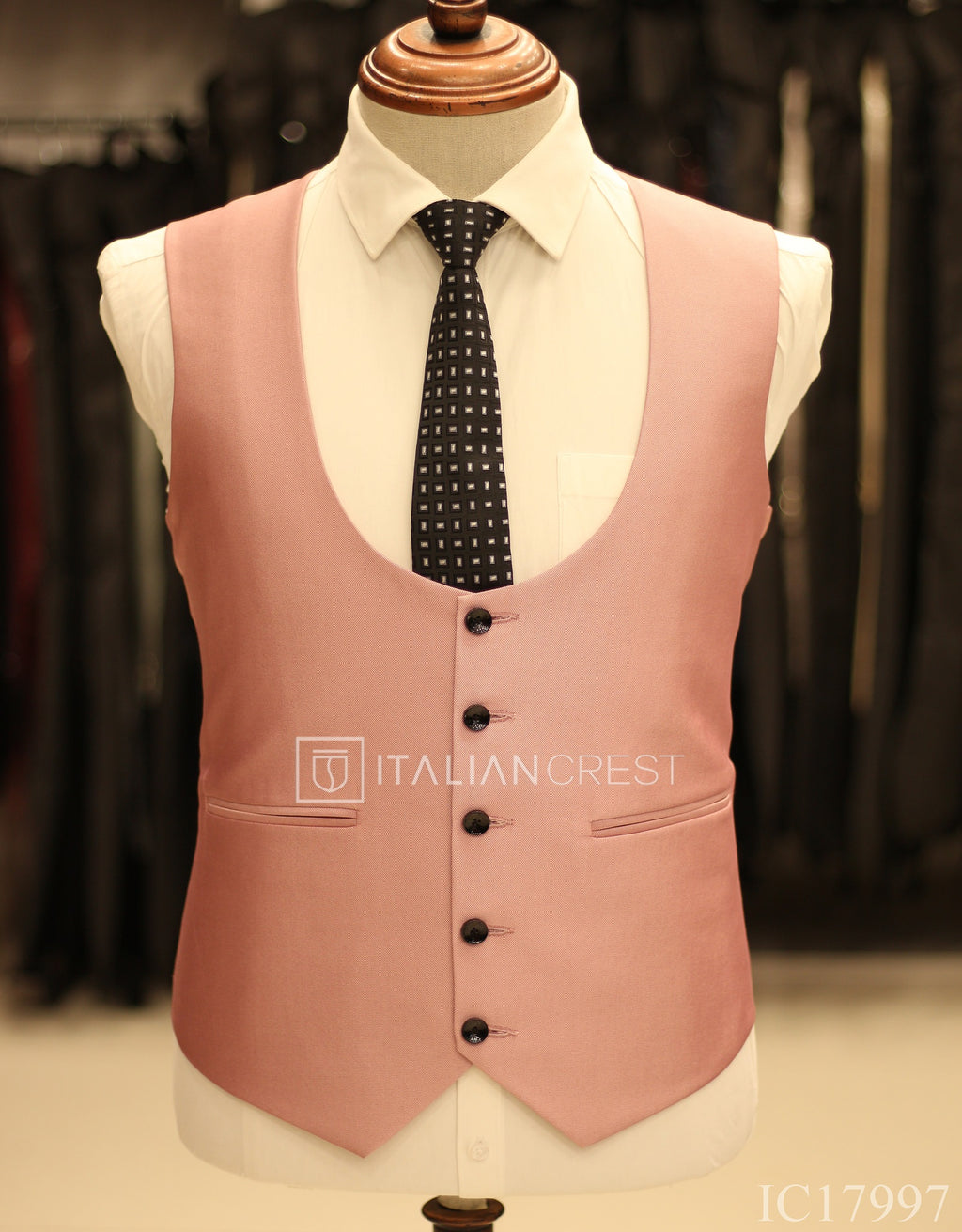 IC17997-3pc Notch Lapel Suits