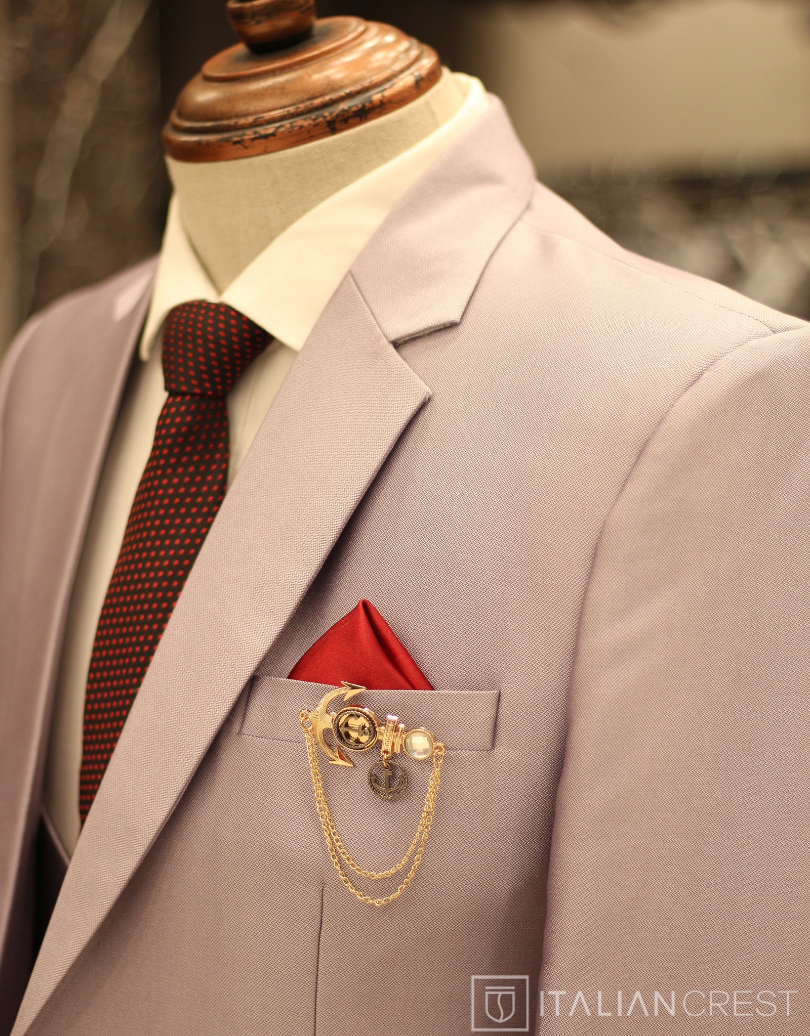 IC20204-3pc Notch Lapel Suits