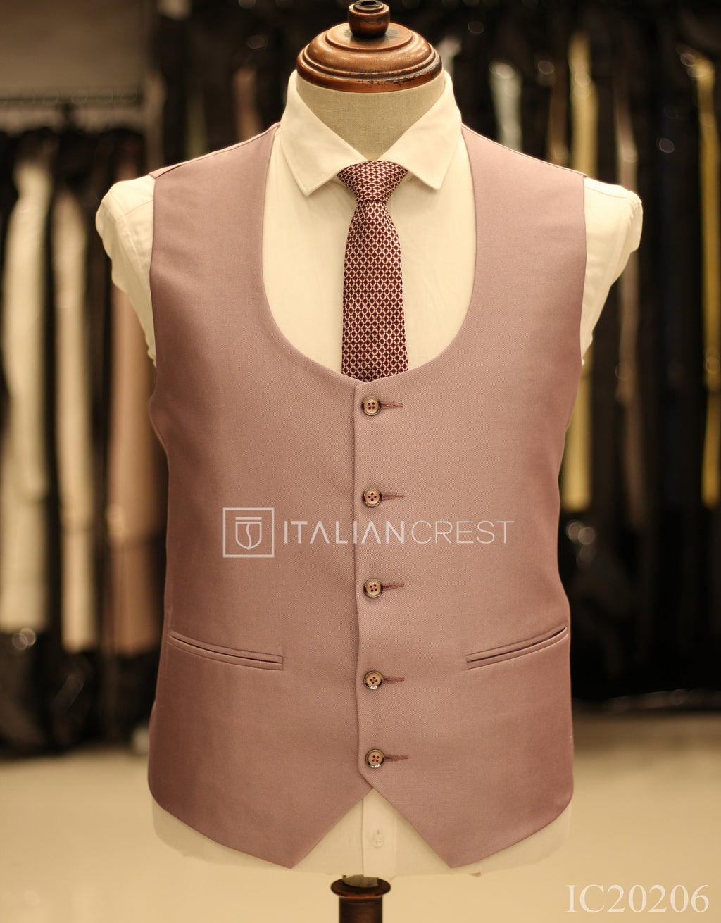 IC20206-3pc Notch Lapel Suits