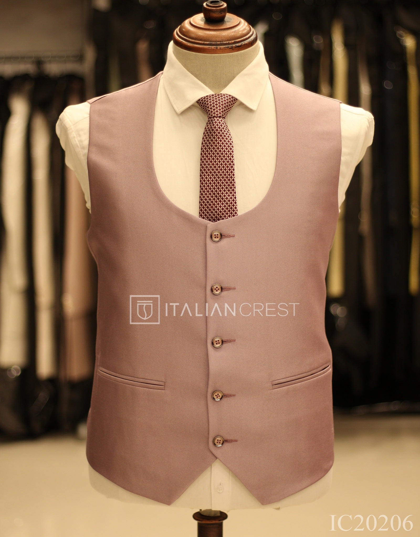 IC20206-3pc Notch Lapel Suits