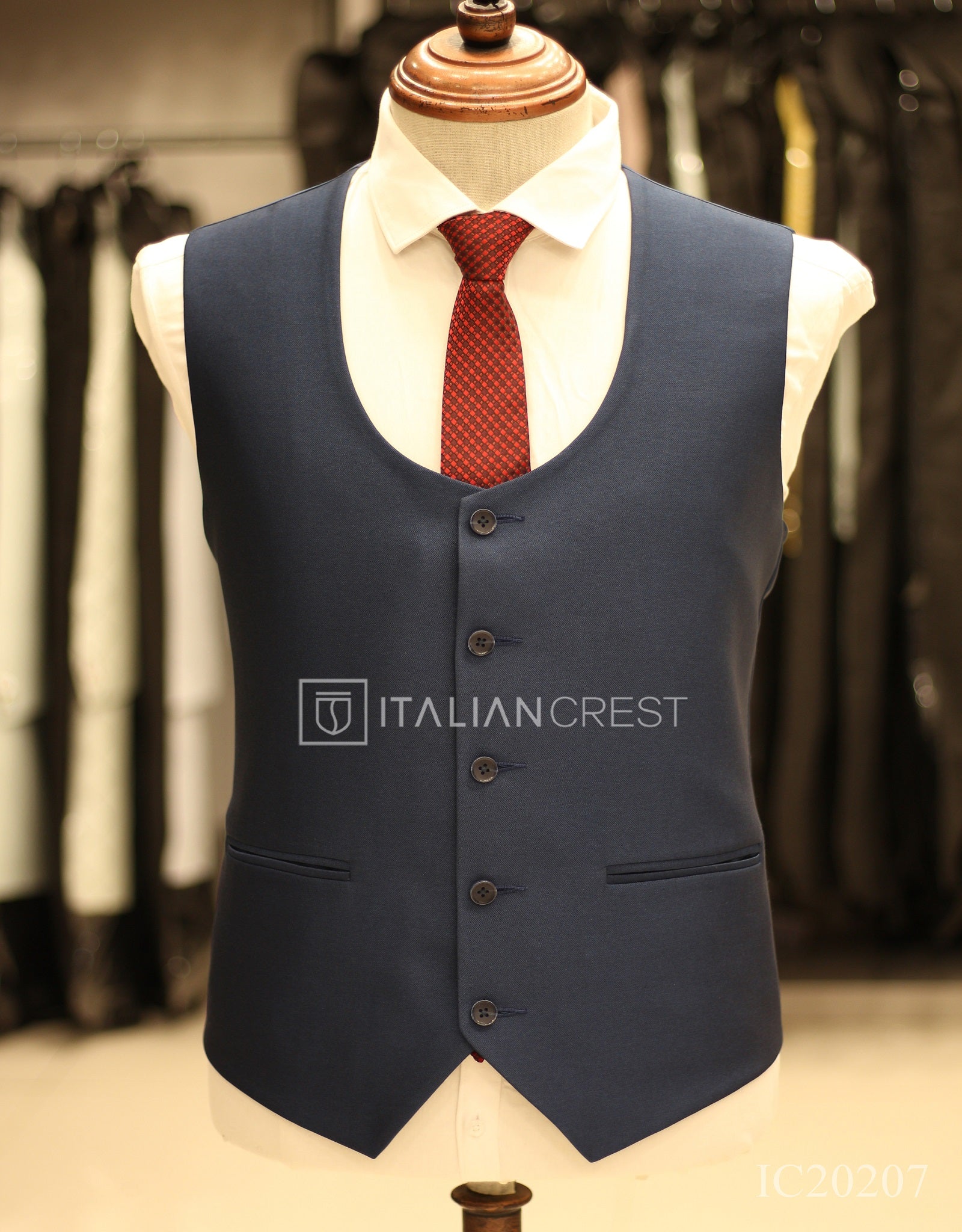 IC20207-3pc Notch Lapel Suits