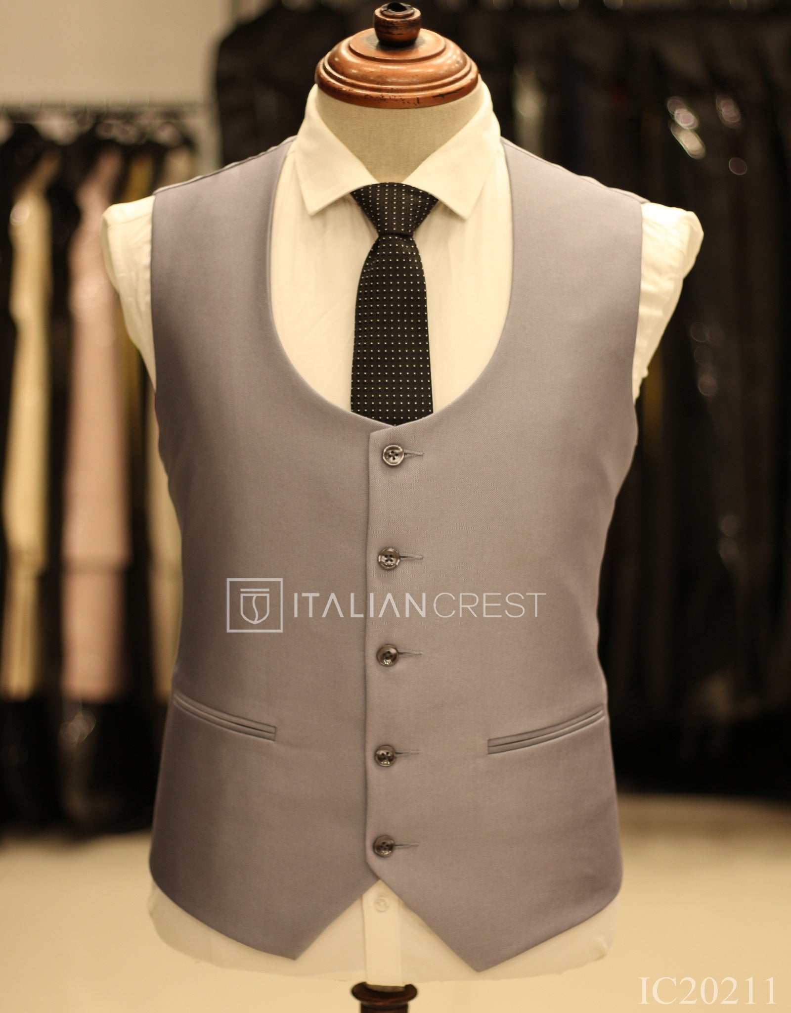 IC20211-3pc Notch Lapel Suits