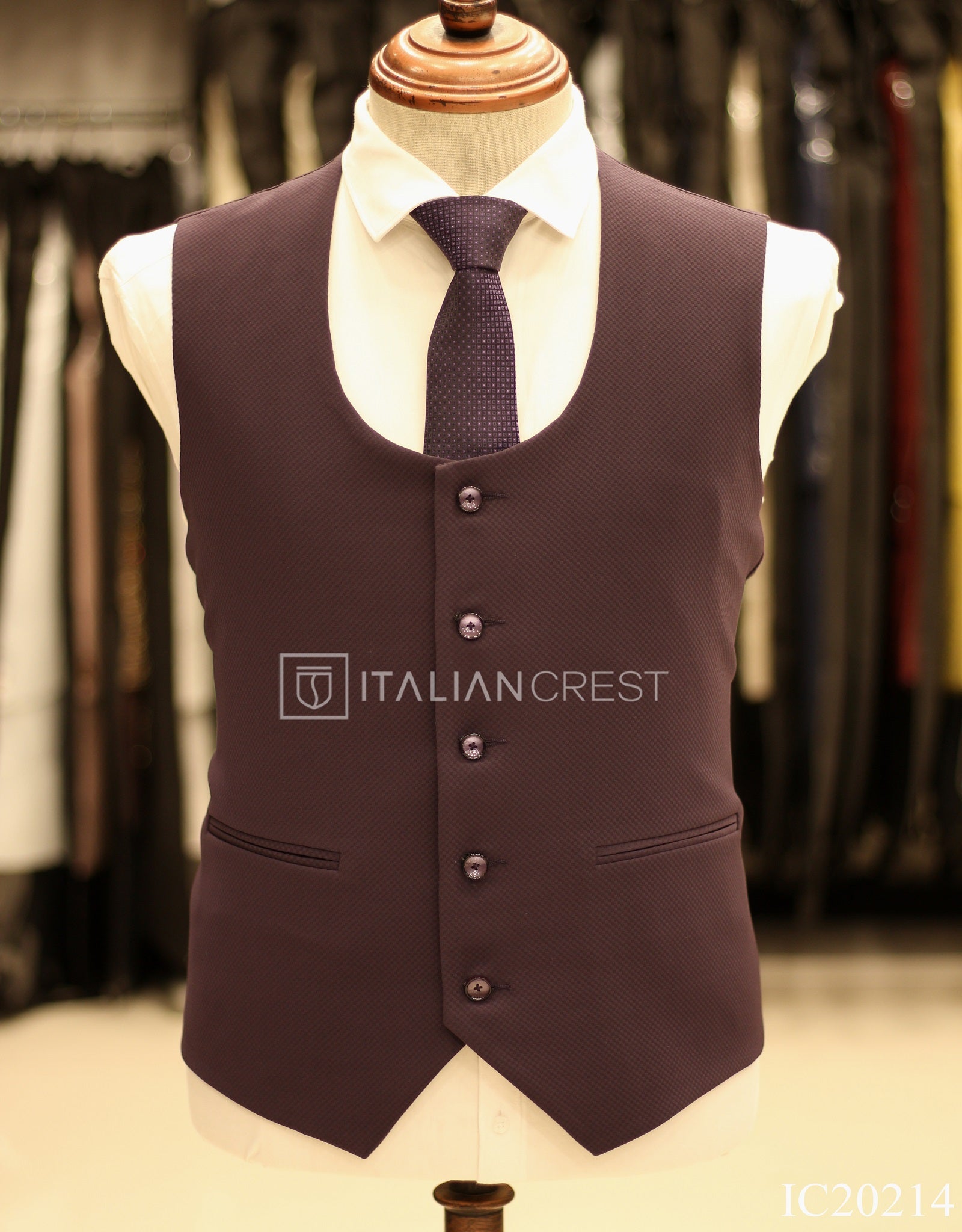 IC20214-3pc Notch Lapel Suits