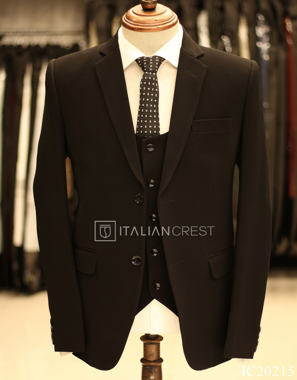 IC20215-3pc Notch Lapel Suits